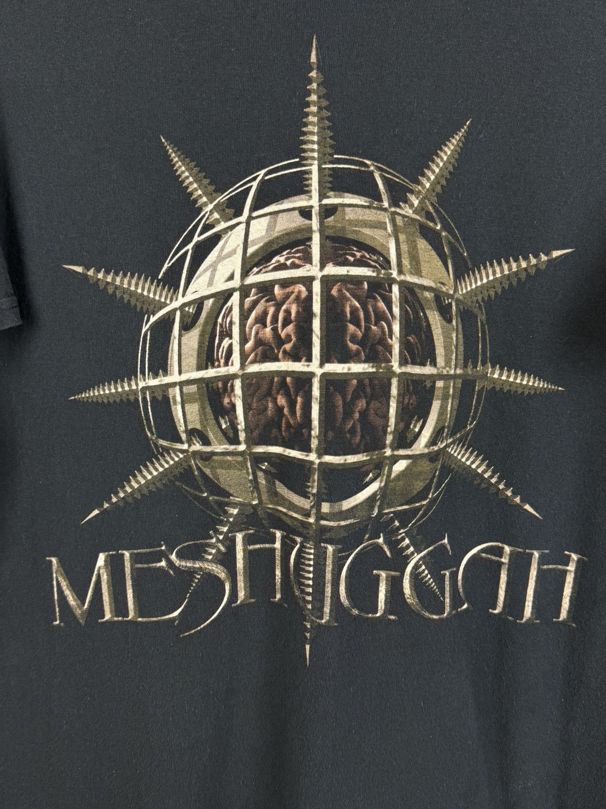 Band Tees 00s Vintage Meshuggah Chaosphere Album Metal T-Shirt Black L Size US L / EU 52-54 / 3 - 2 Thumbnail