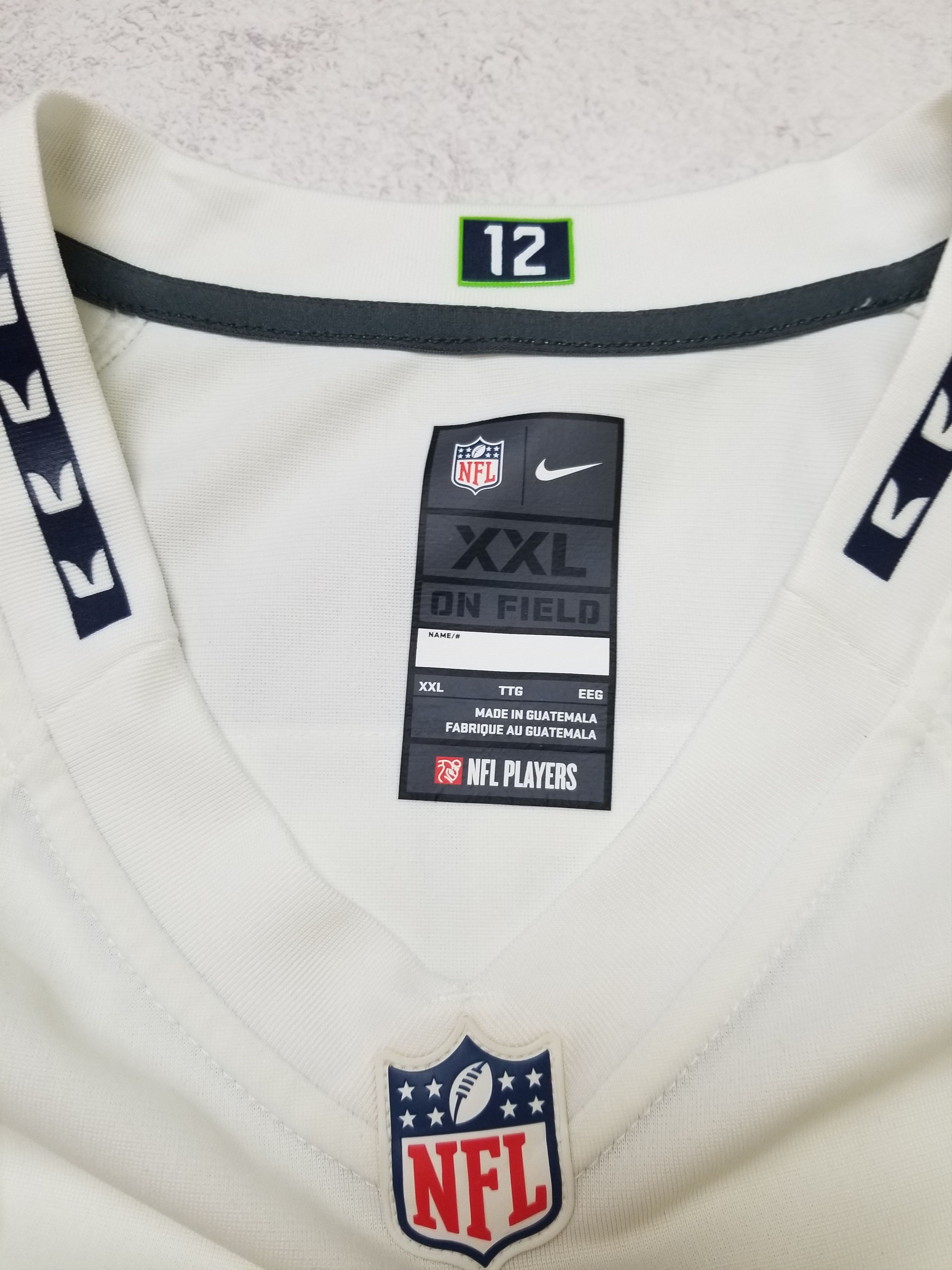 Nike Nike Seattle Seahawks # 27 Subat NFL Jersey Size US XXL / EU 58 / 5 - 11 Thumbnail
