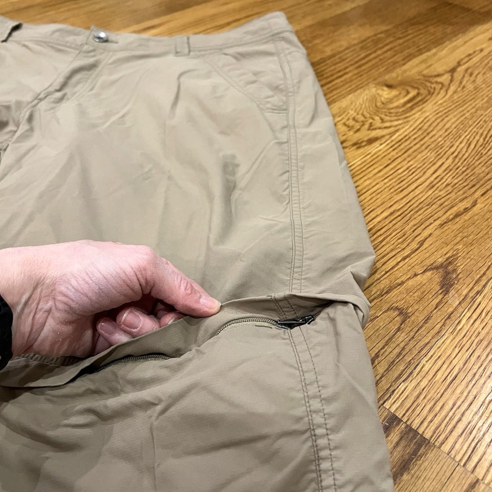 Marmot Marmot Arch Rock Pants Mens 36x32 Tan Nylon Cargo Hiking Outdoor Performance Size US 36 / EU 52 - 7 Thumbnail