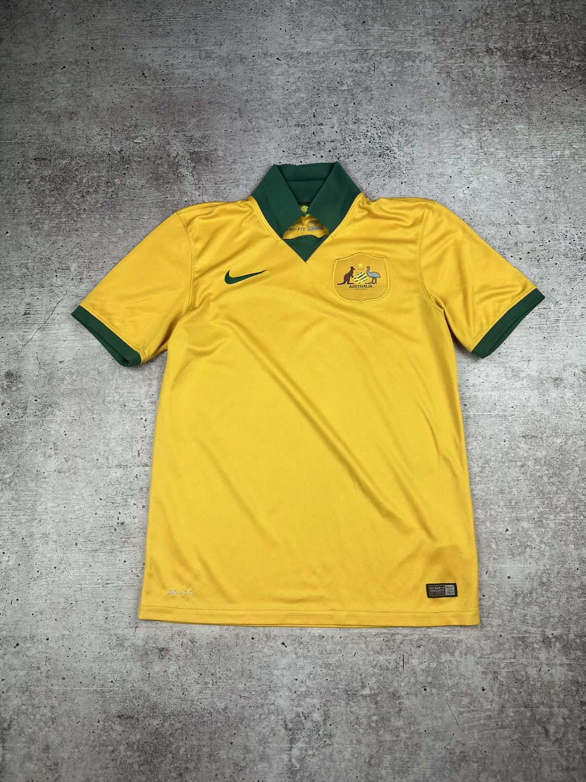 2014 Nike Australia World Cup Home Soccer Jersey/Shirt