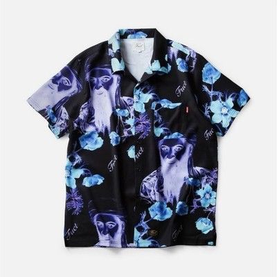 FUCT FUCT War On Drugs Osama Aloha Shirt Black Medium Size US M / EU 48-50 / 2 - 1 Thumbnail