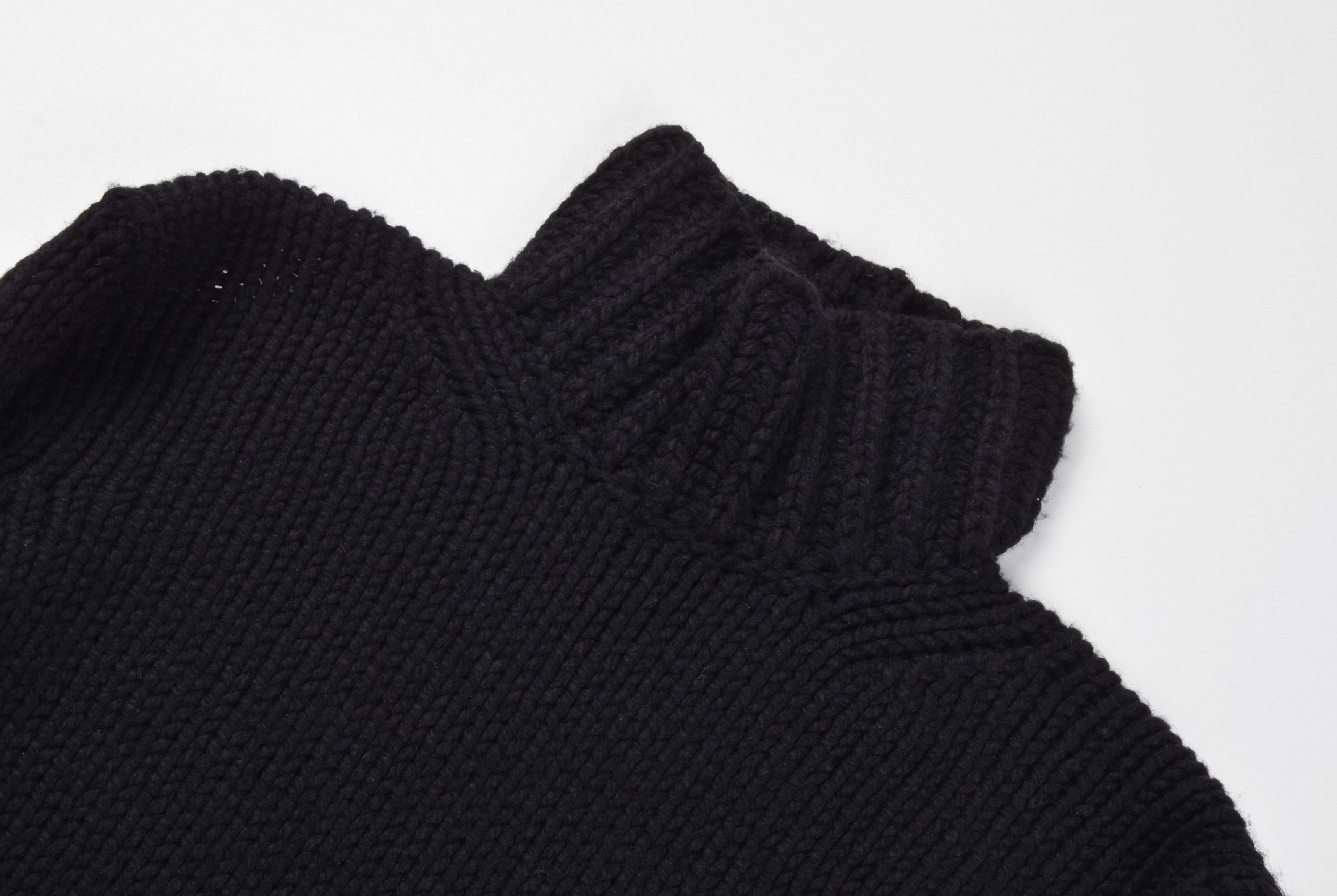 Moncler Chunky Knit Turtleneck Sweater Wool Blend Jumper