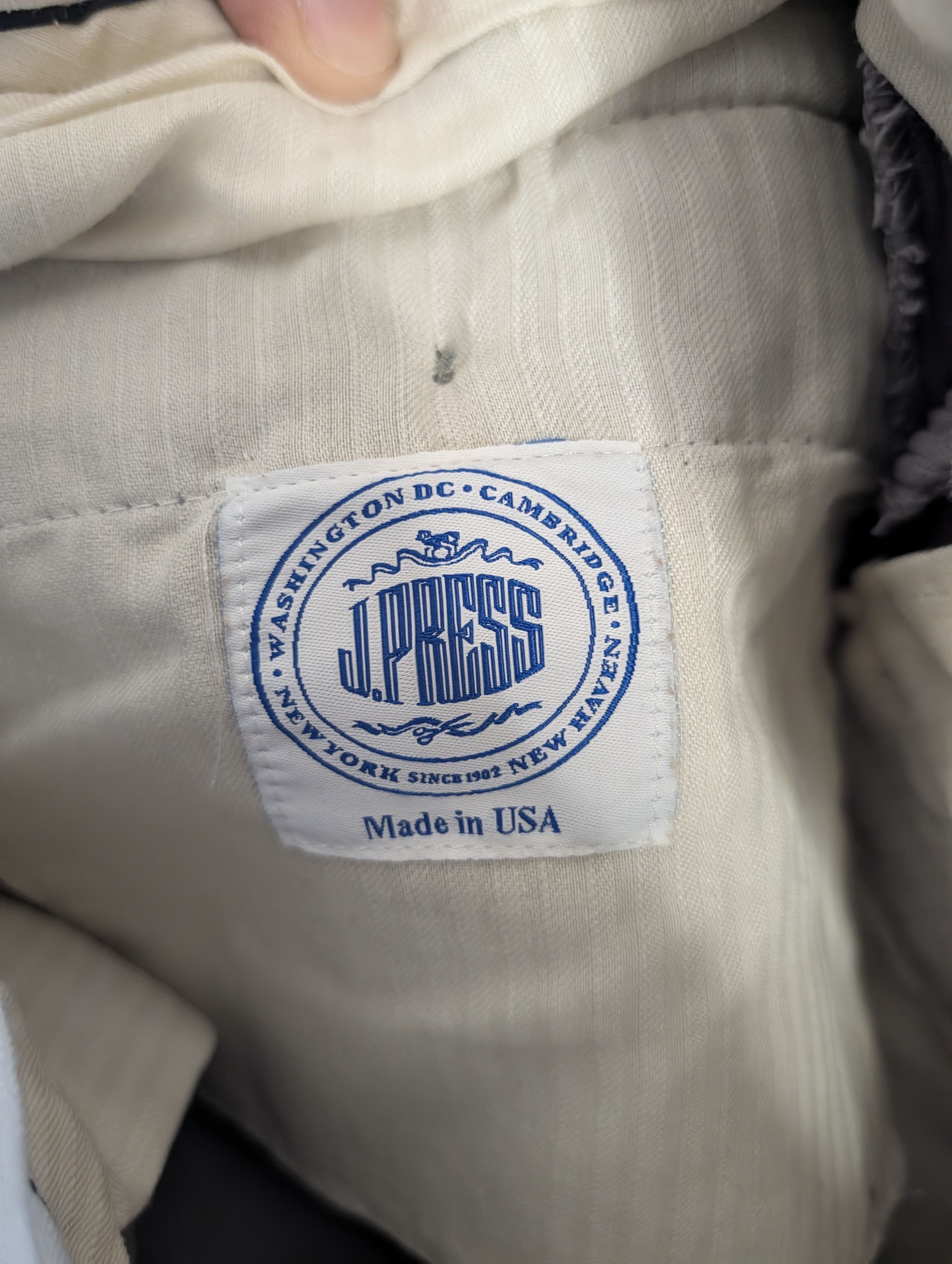 J. Press Vintage MiUSA light blue/gray corduroy pants 30" Size US 30 / EU 46 - 12 Thumbnail