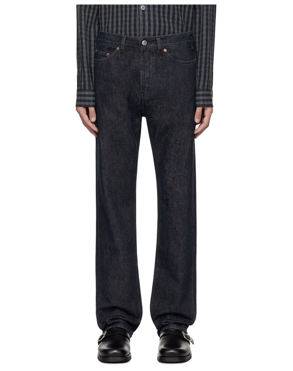 パンツ OUR LEGACY FOREVER BLUE DRAPE DENIM Our Legacy Our Legacy Vast Cut Forever Blue Drape Denim