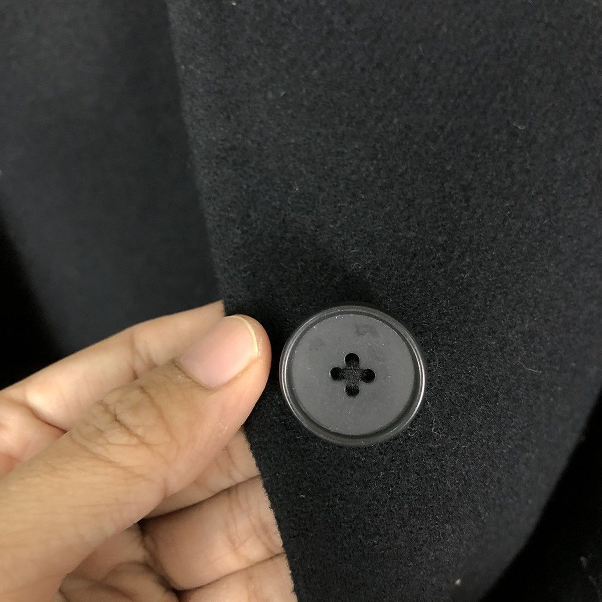 Japanese Brand 🔥Rich Black Wool Chore Jacket Work Uniqlo Undercover Japan Size US XL / EU 56 / 4 - 15 Thumbnail