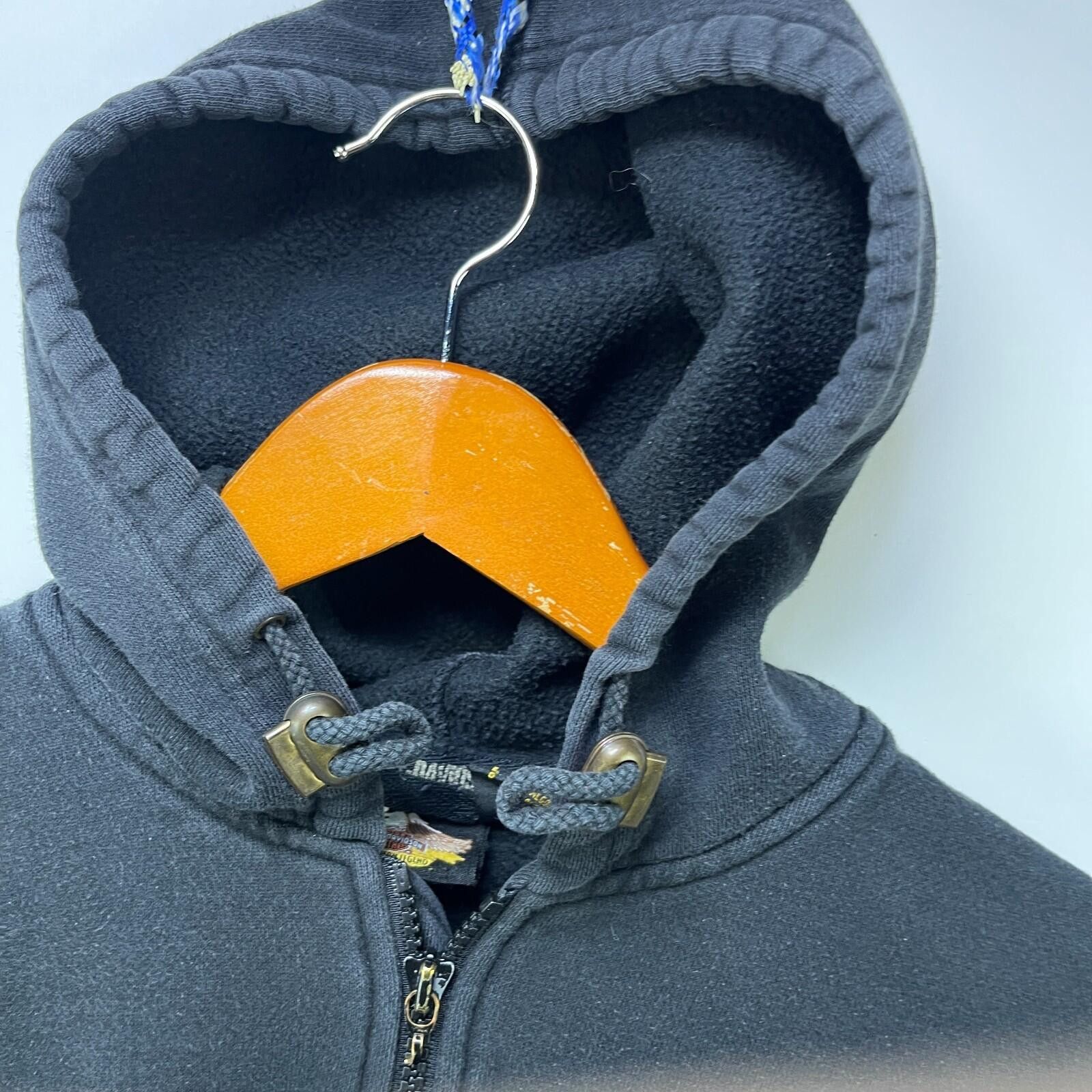 Harley Davidson Vintage Harley Davidson Zip Up Hoodie Y2K Women Small Size S / US 4 / IT 40 - 5 Thumbnail