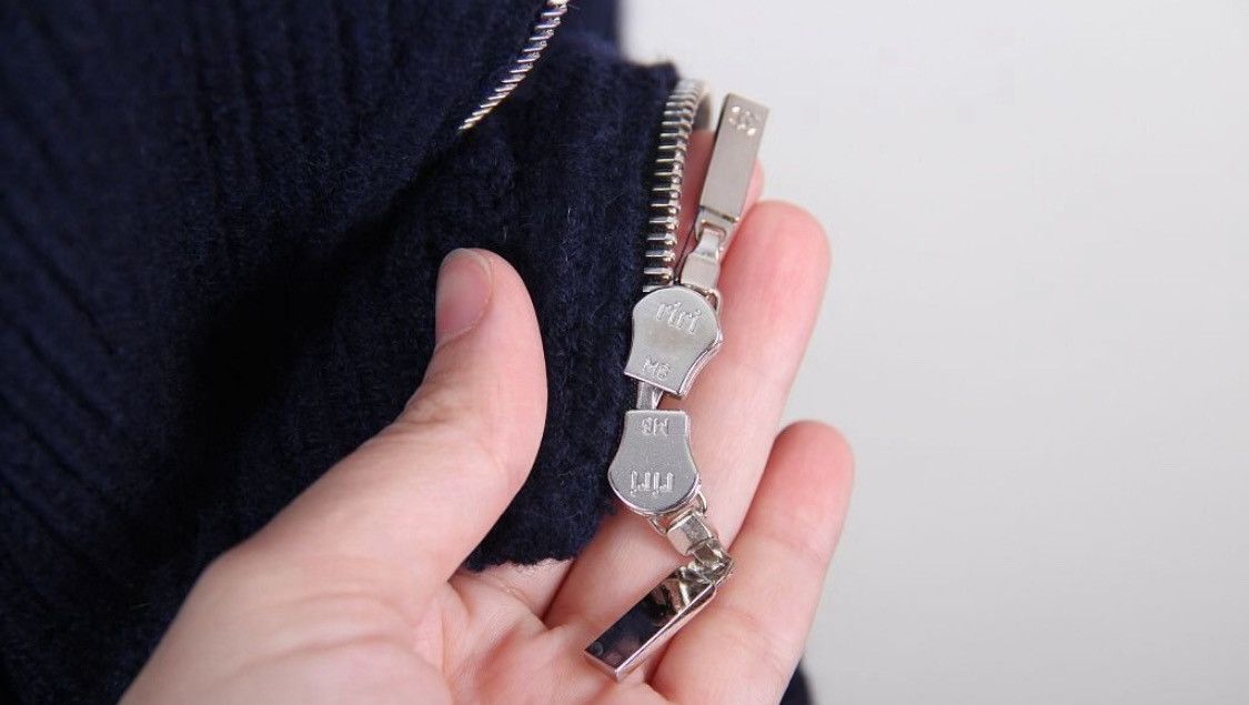 Chanel Chanel Assymetric Zip-Up Cashmere Cardigan Sweater Size US XL / EU 56 / 4 - 3 Thumbnail
