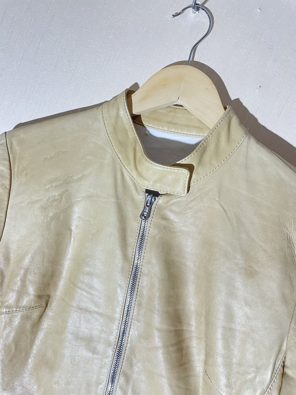 Brunello Cucinelli Brunello Cucinelli leather jacket Size L / US 10 / IT 46 - 3 Thumbnail
