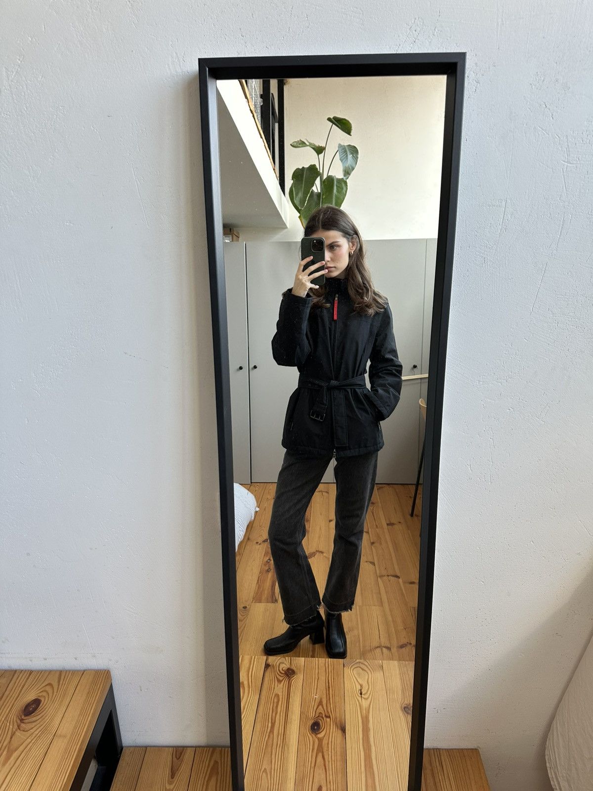 Prada Prada Gore-Tex Black Women’s Jacket Made In Romania Size M / US 6-8 / IT 42-44 - 3 Thumbnail