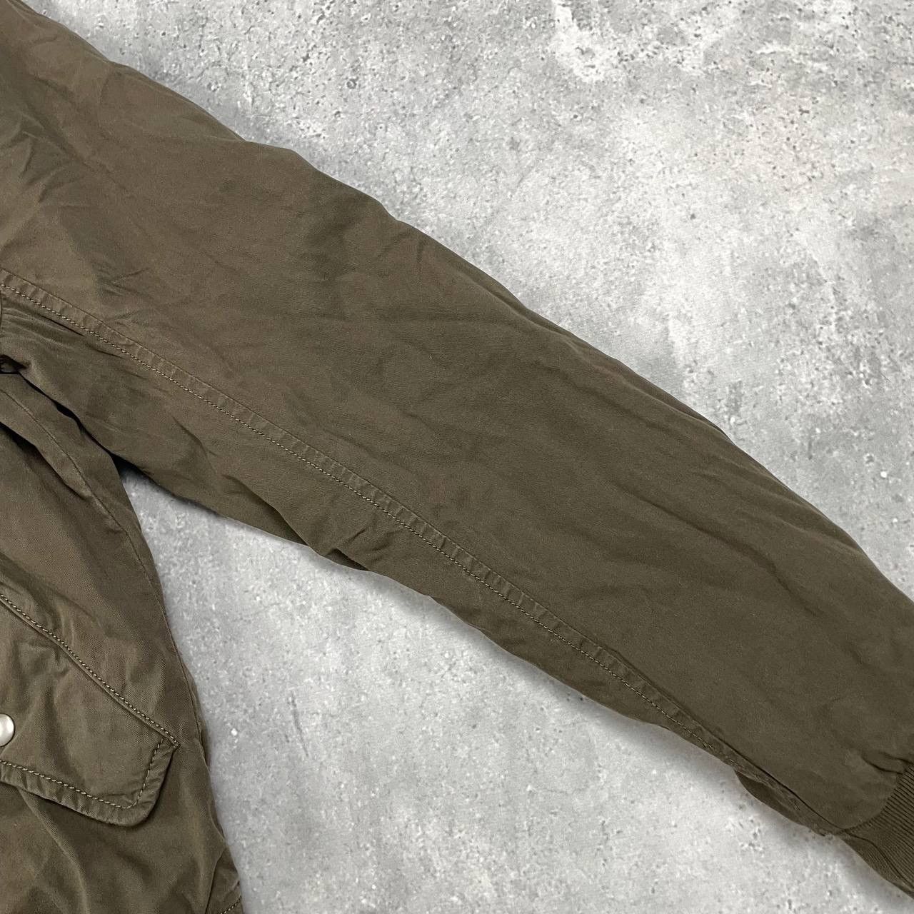 Allsaints Allsaints Nicks Double Zip Bomber Jacket Khaki Size XS Size US XS / EU 42 / 0 - 9 Thumbnail
