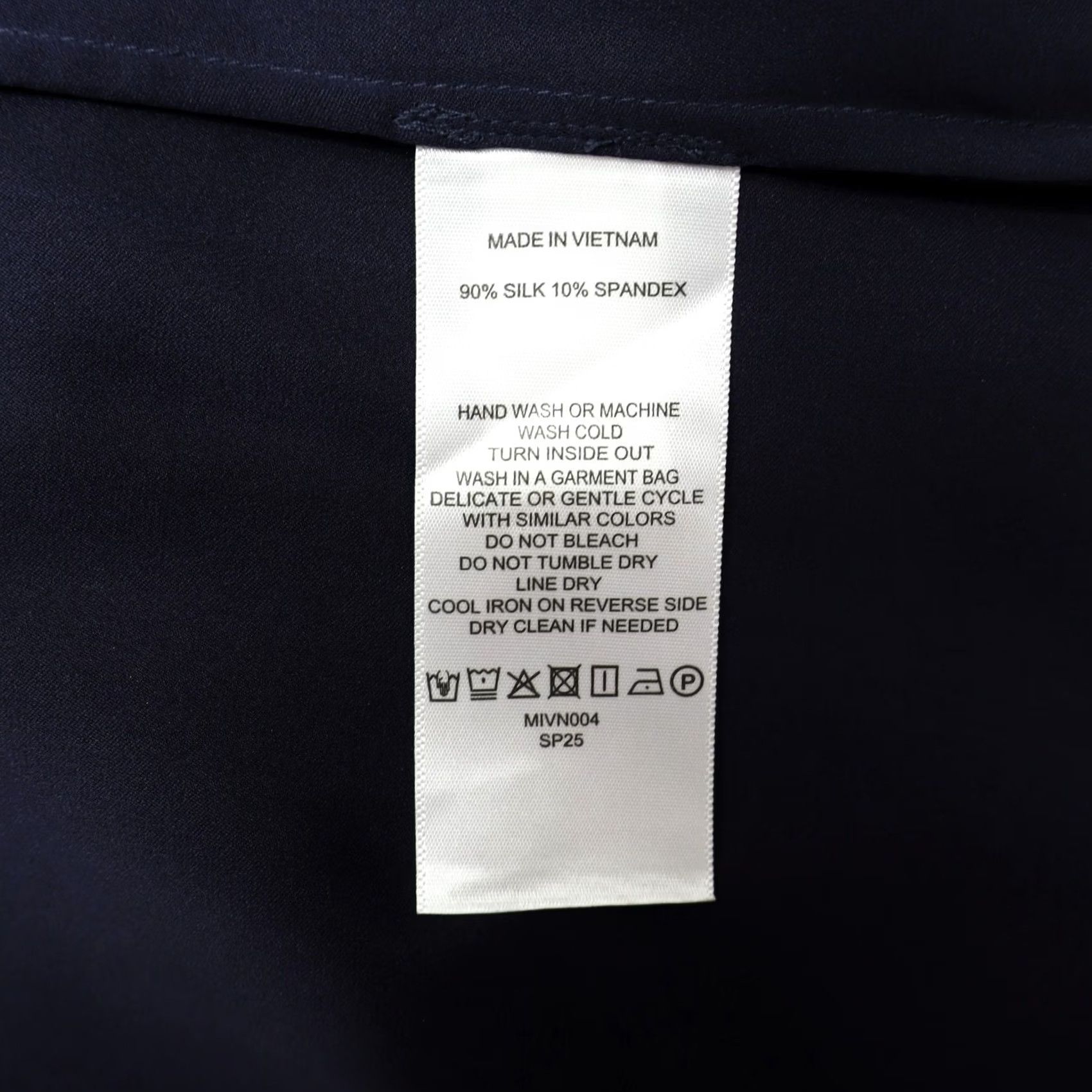 Quince Quince Tank Women Black L Silk Spandex Stretch Machine Washable Basic Sleeveless Scoop Neck Size L / US 10 / IT 46 - 5 Thumbnail