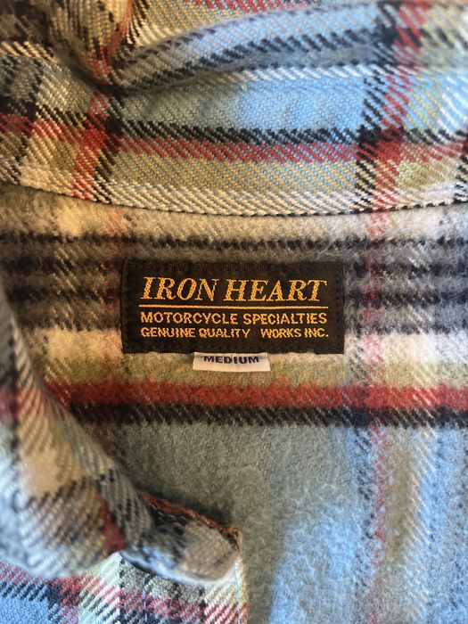 Iron Heart Iron Heart Heavy Weight Western Flannel | Grailed