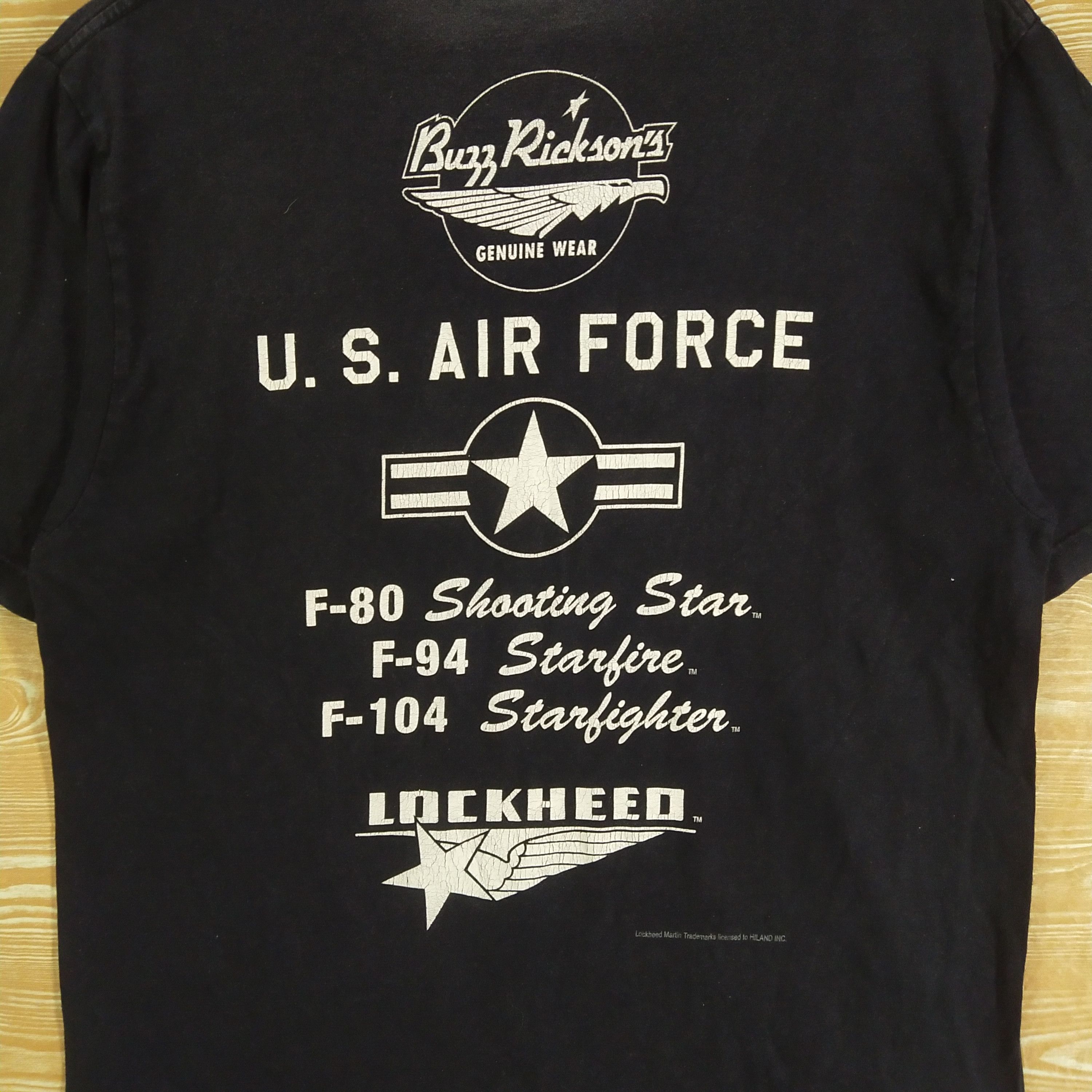 Buzz Rickson's Vintage Lockheed USAF Tee by Buzz Rickson Size US M / EU 48-50 / 2 - 6 Thumbnail