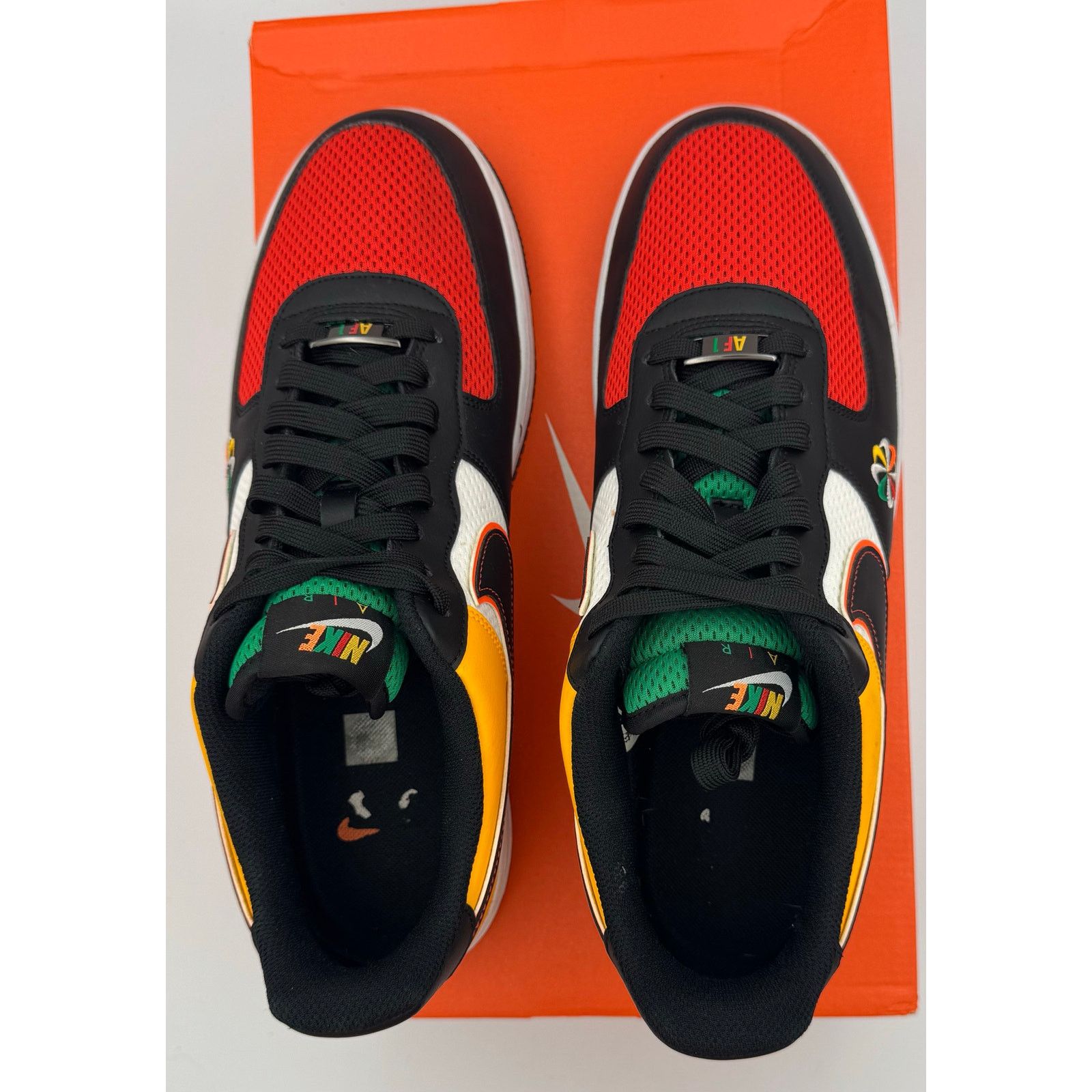 Nike AIR FORCE 1 LOW 'SUNBURST' CK9282-100 Sz11.5 preowned Size US 11.5 / EU 44-45 - 9 Thumbnail