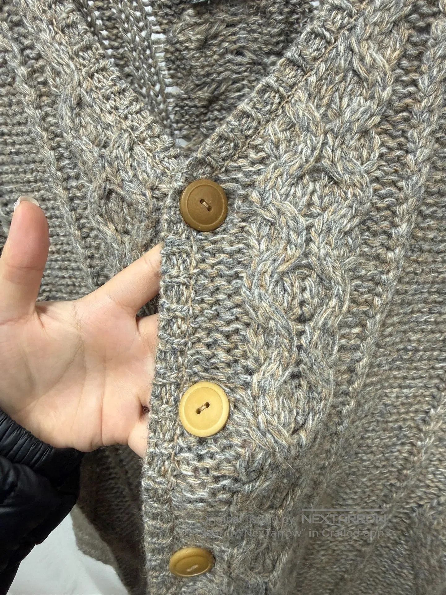 Takahiromiyashita The Soloist. Takahiromiyashita The Soloist Thick Cable Knit Cardigan. Size US M / EU 48-50 / 2 - 3 Thumbnail