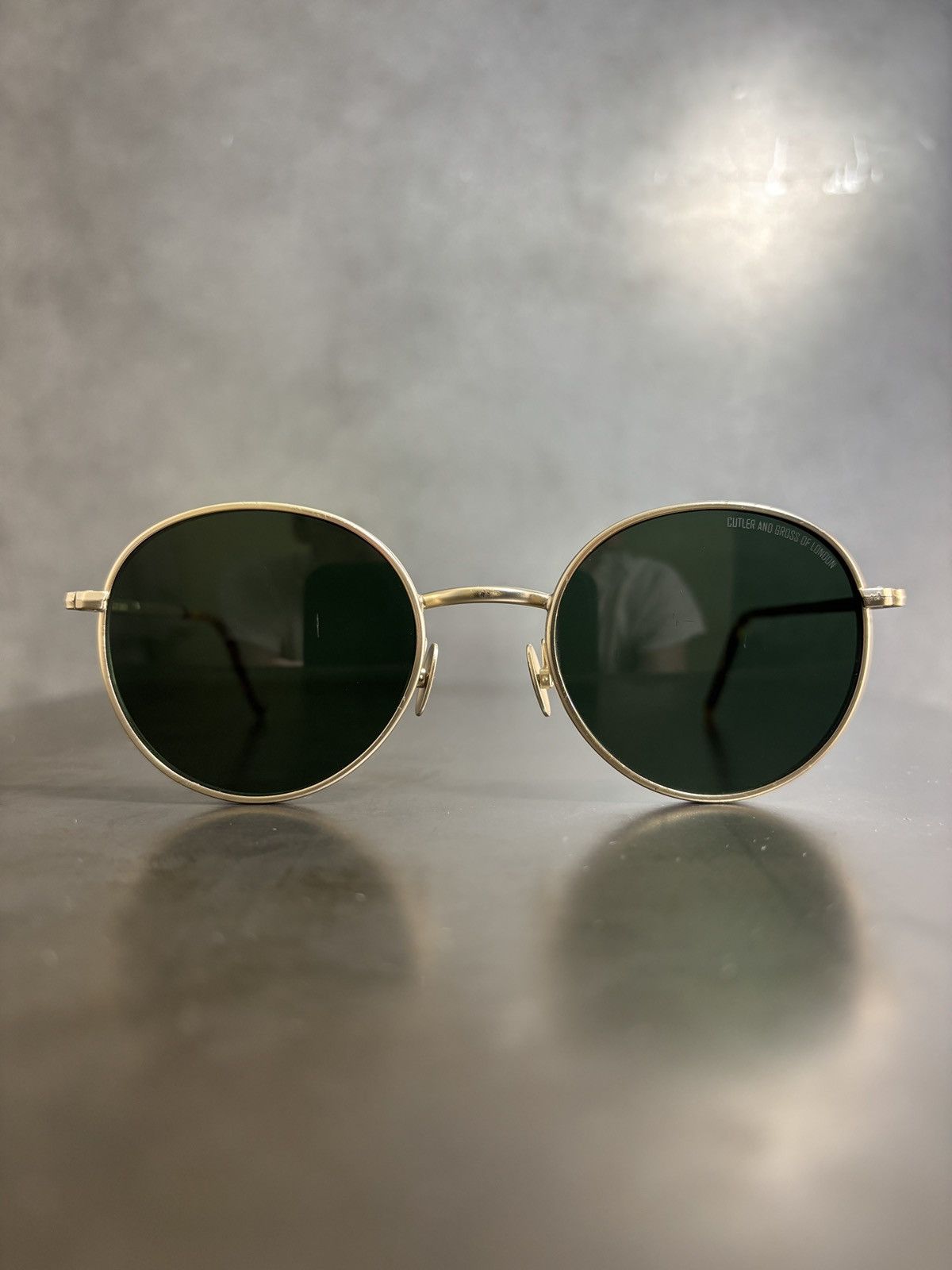 Cutler and Gross Cutler and Gross Sunglasses M:1314 Metal Handmade in Italy Size ONE SIZE - 6 Thumbnail