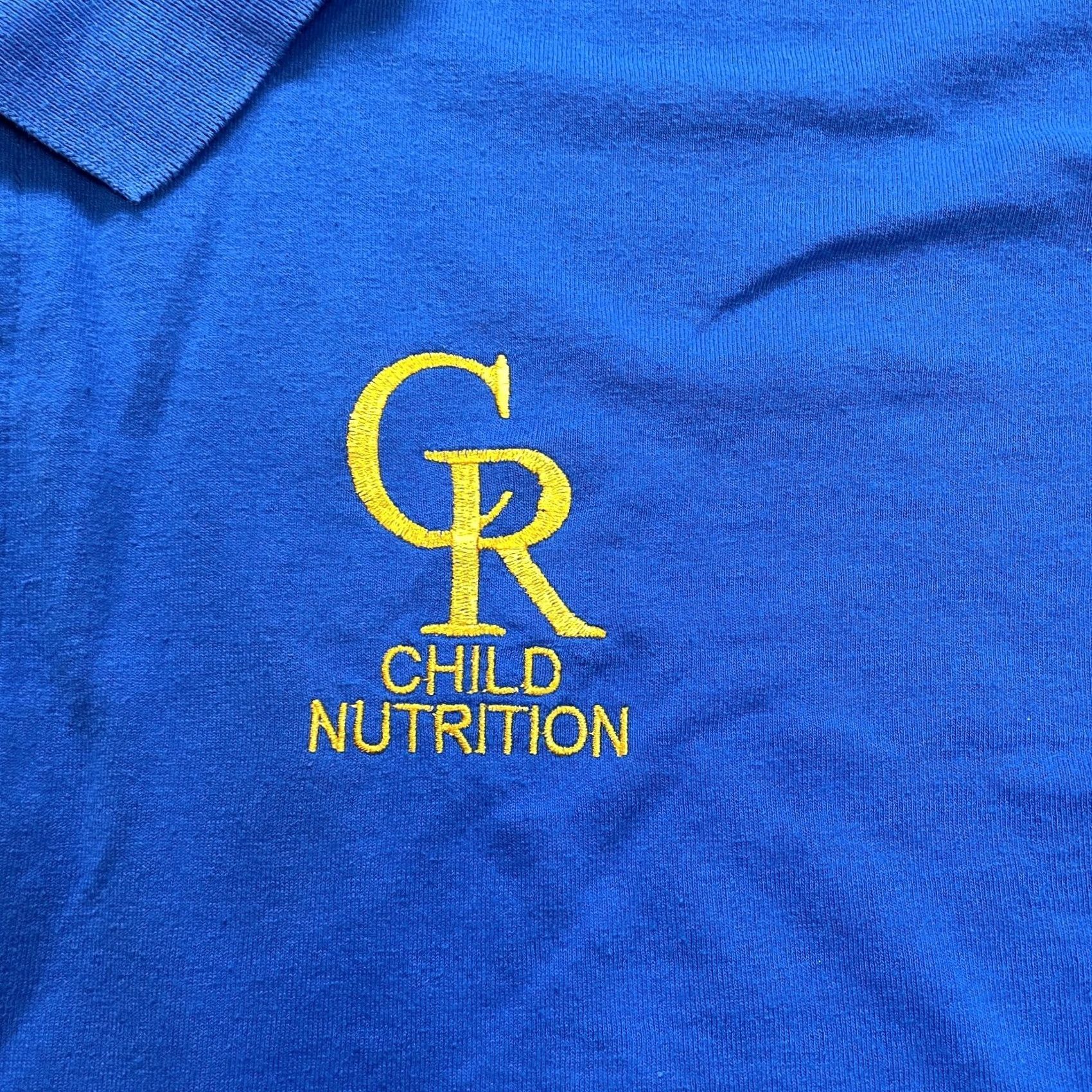 Gildan Gildan Polo Shirt Mens XL Blue Logo Casual Short Sleeve Knit 29 in Classic Golf Size US XL / EU 56 / 4 - 3 Thumbnail
