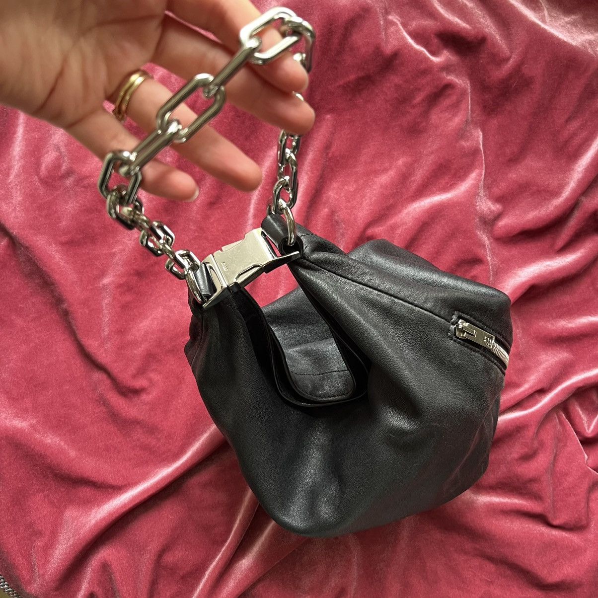 Alexander Wang ✨SOLD✨ ALEXANDER WANG • ATTICA SOFT DRY SACK LEATHER BAG Size ONE SIZE - 4 Thumbnail