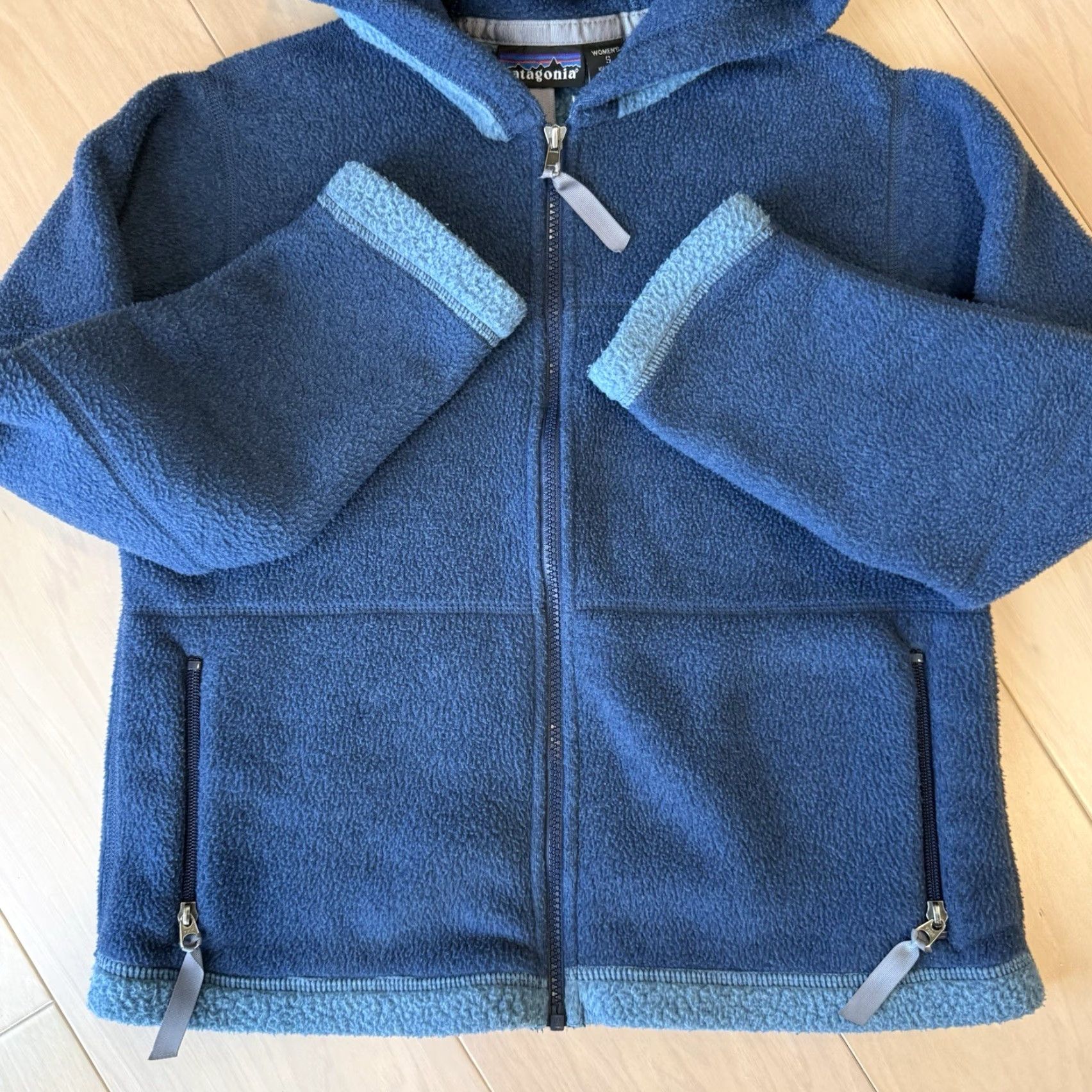 Patagonia VINTAGE Patagonia Synchilla Arctic Jacket Women's Small Blue Full Zip Outerwear Size S / US 4 / IT 40 - 6 Thumbnail