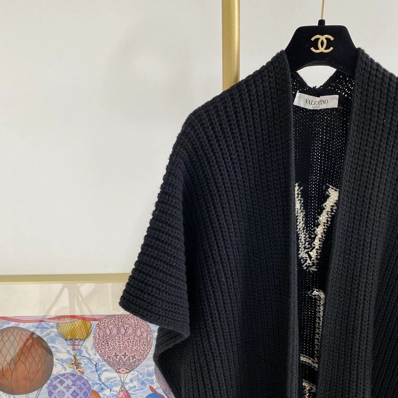 Valentino Valentino Black knitted cardigan Size XS / US 0-2 / IT 36-38 - 3 Thumbnail