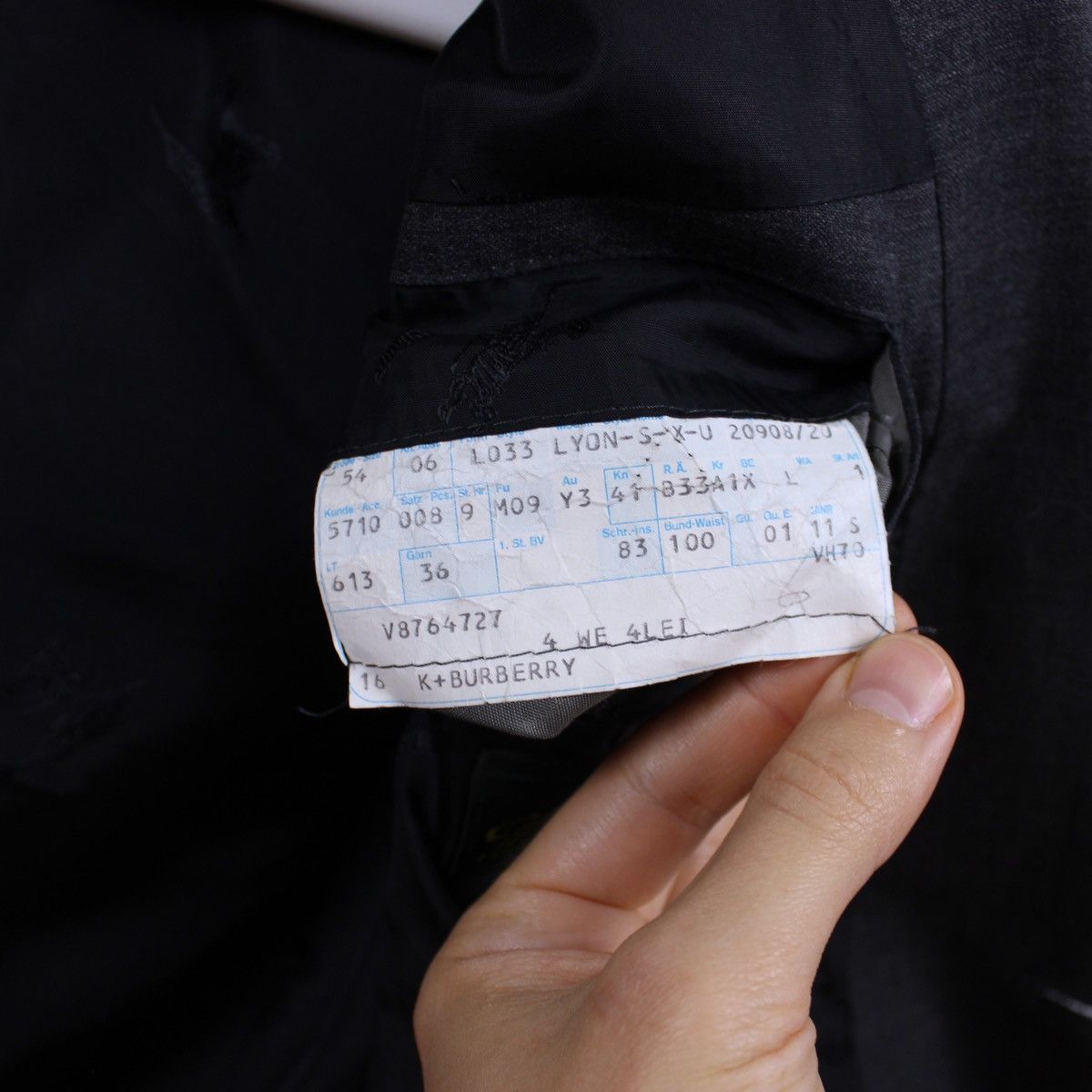 Burberry Vintage Burberry Blazer Size 44R - 7 Thumbnail