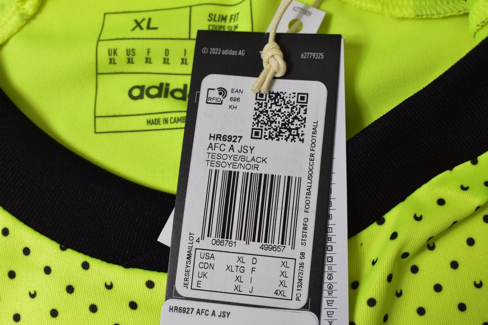 Adidas 2023-24 adidas ARSENAL FC GUNNERS Away Shirt (SIZE XL) Size US XL / EU 56 / 4 - 9 Thumbnail