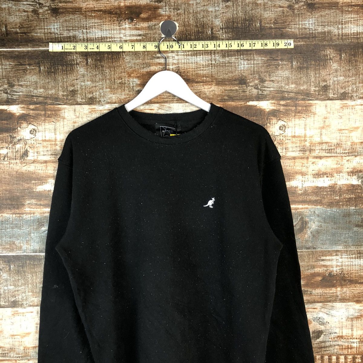 Kangol × Vintage Kangol vintage Black Sweatshirt #A2039 Size US L / EU 52-54 / 3 - 2 Thumbnail