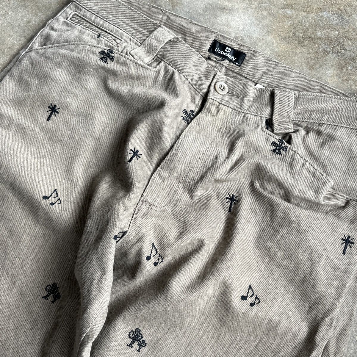 Japanese Brand Japanese Brand Subciety Full Embroidery Icon Size US 33 - 9 Thumbnail