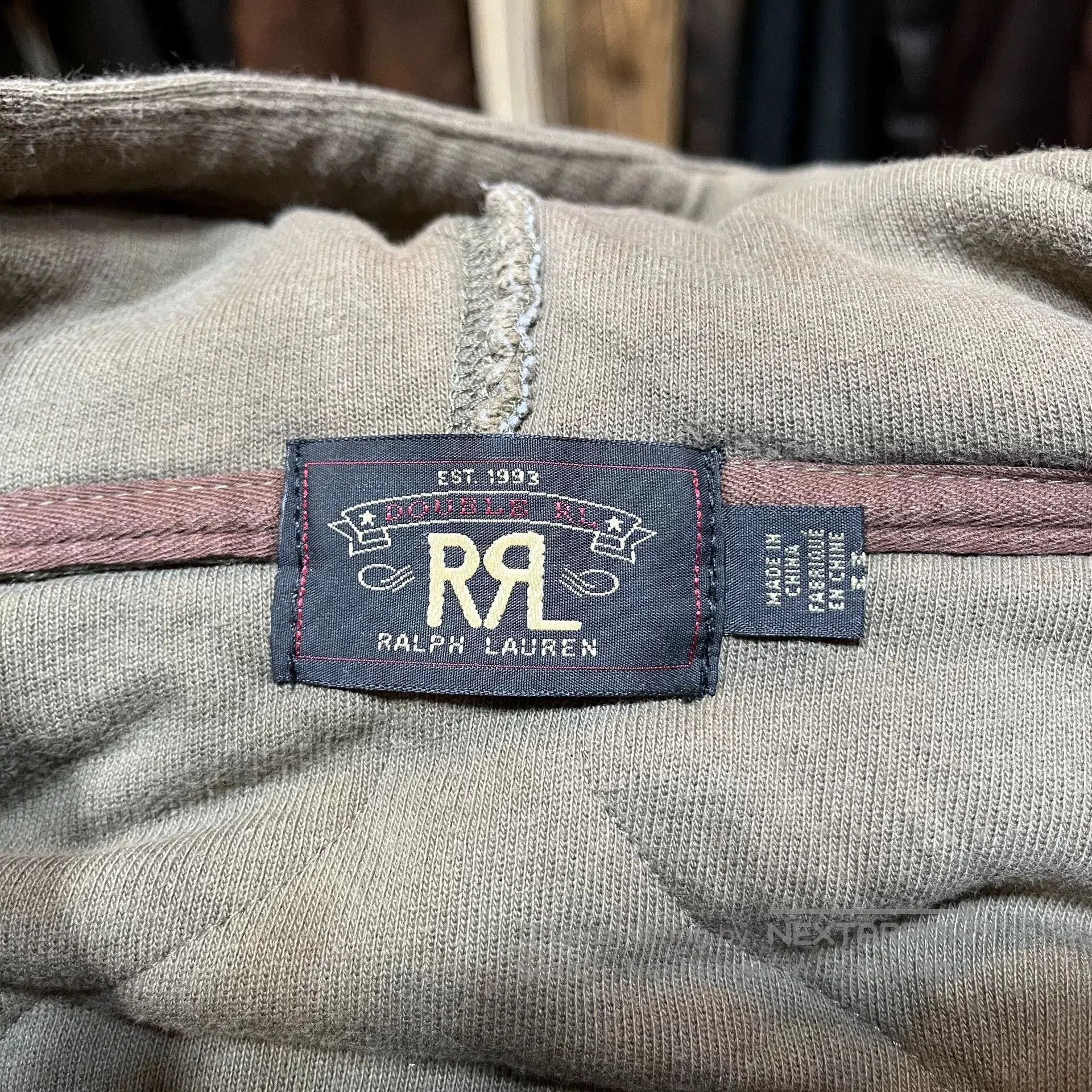 RRL Ralph Lauren RRL Ralph Lauren Quilted Hoodie. Size US M / EU 48-50 / 2 - 3 Thumbnail