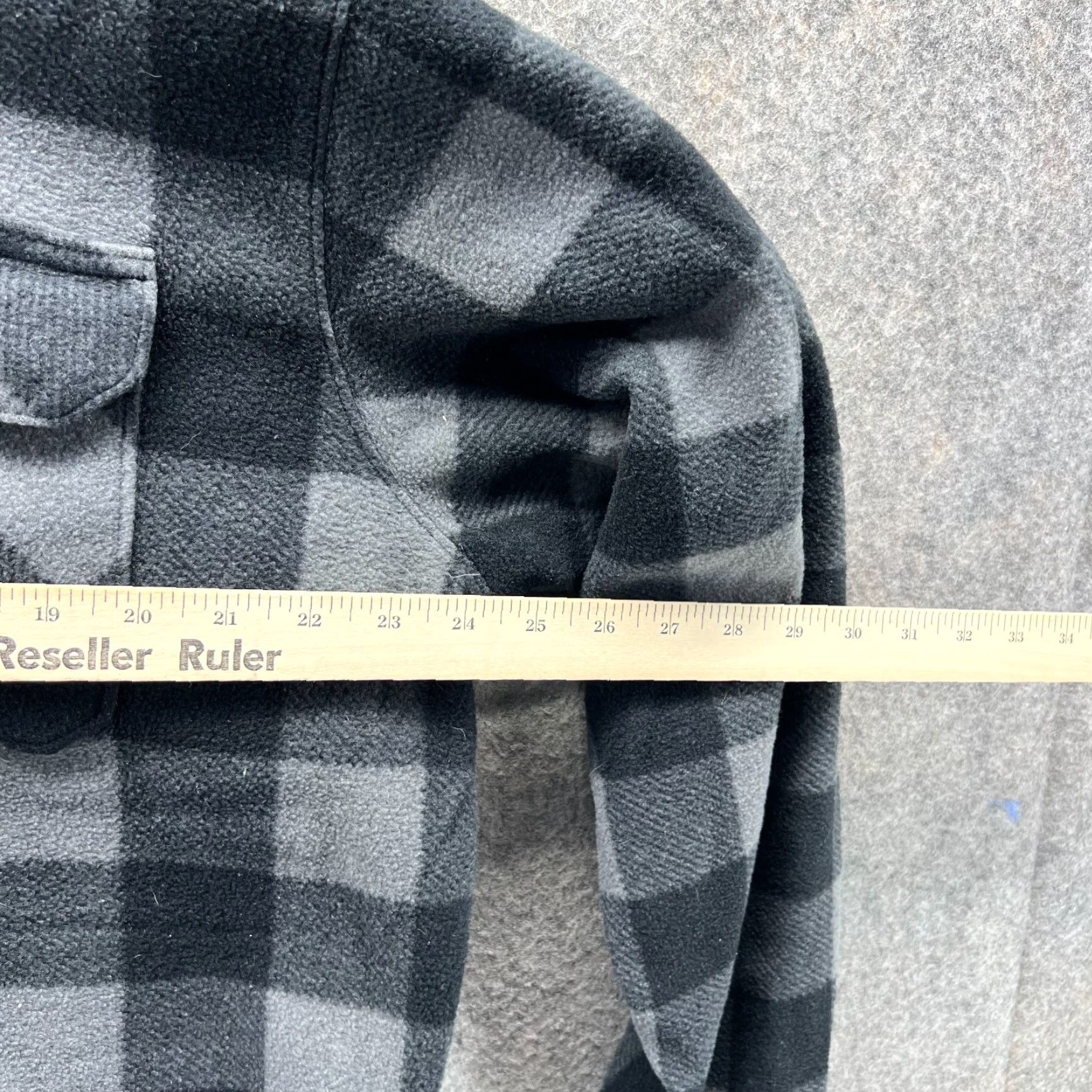 Wrangler VINTAGE Wrangler Shirt Men L Gray Plaid Pocket Button-Down Flannel Premium Size US L / EU 52-54 / 3 - 5 Thumbnail
