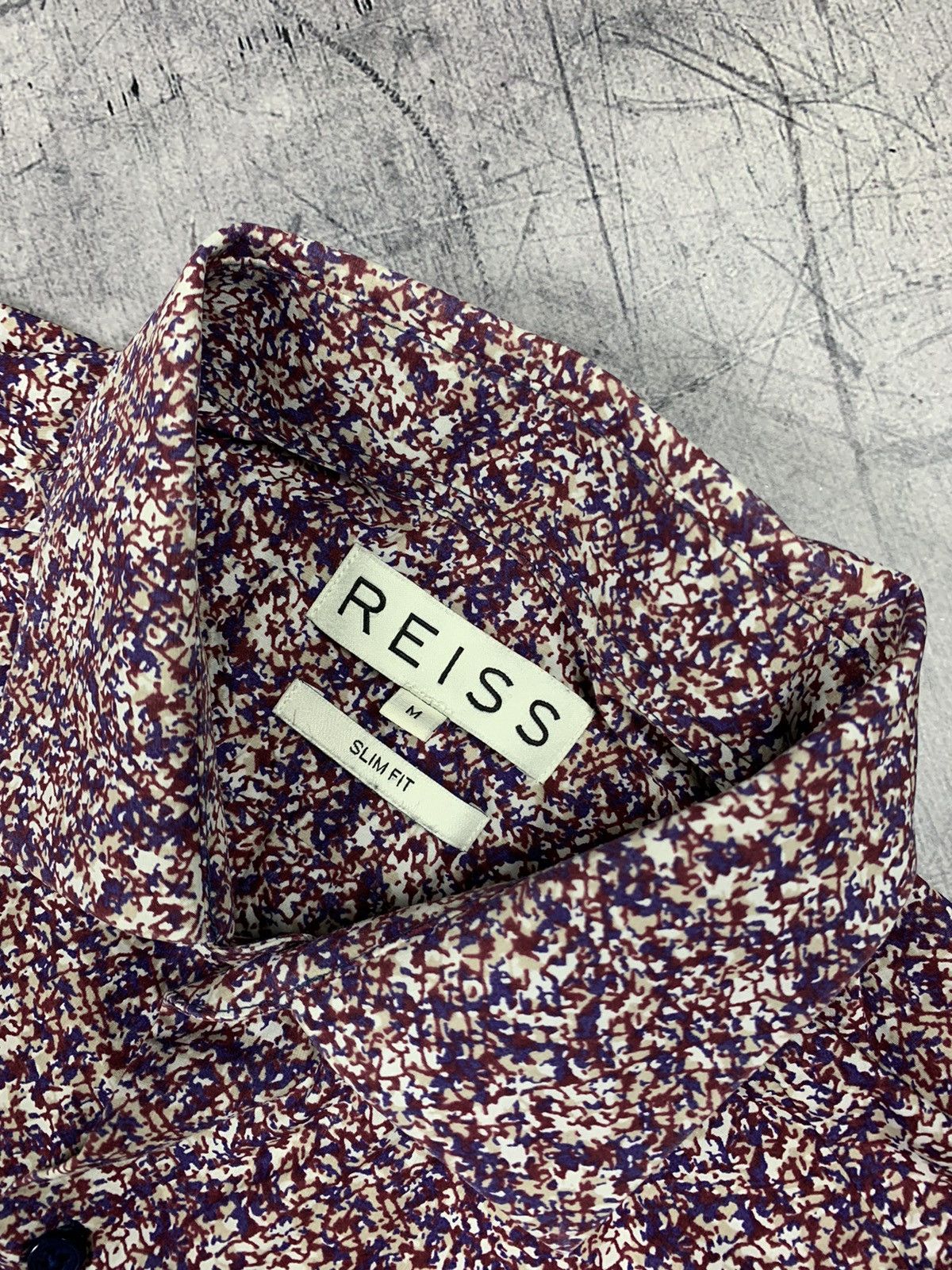 Reiss Reiss Paisley Shirt Long Sleeve Buttons Ups Size Size US M / EU 48-50 / 2 - 5 Thumbnail