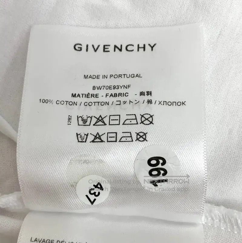 Givenchy Givenchy White Cotton T-Shirt for Women . Size S / US 4 / IT 40 - 8 Thumbnail