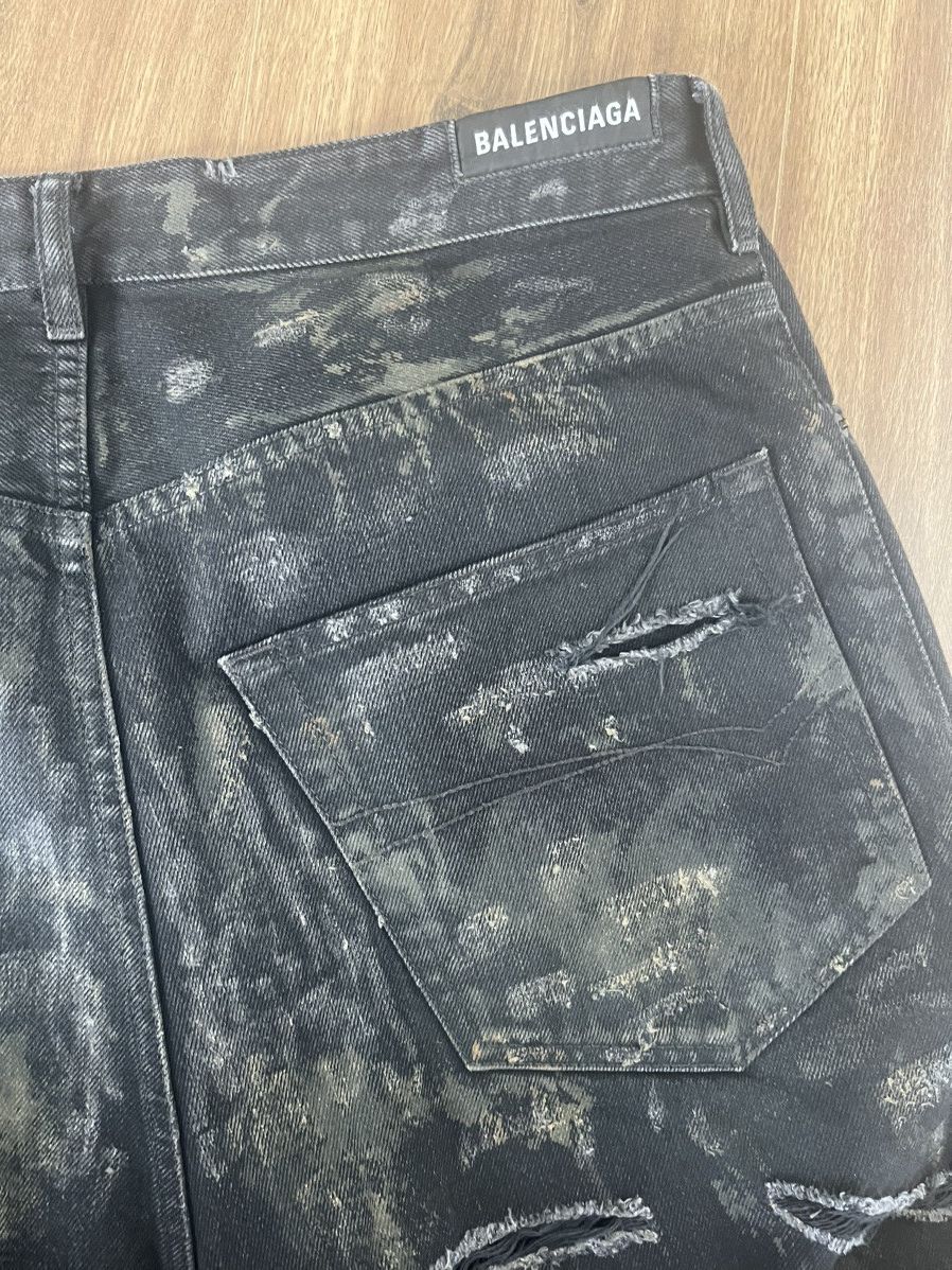 Balenciaga Balenciaga super destroyed jeans Size US 36 / EU 52 - 3 Thumbnail