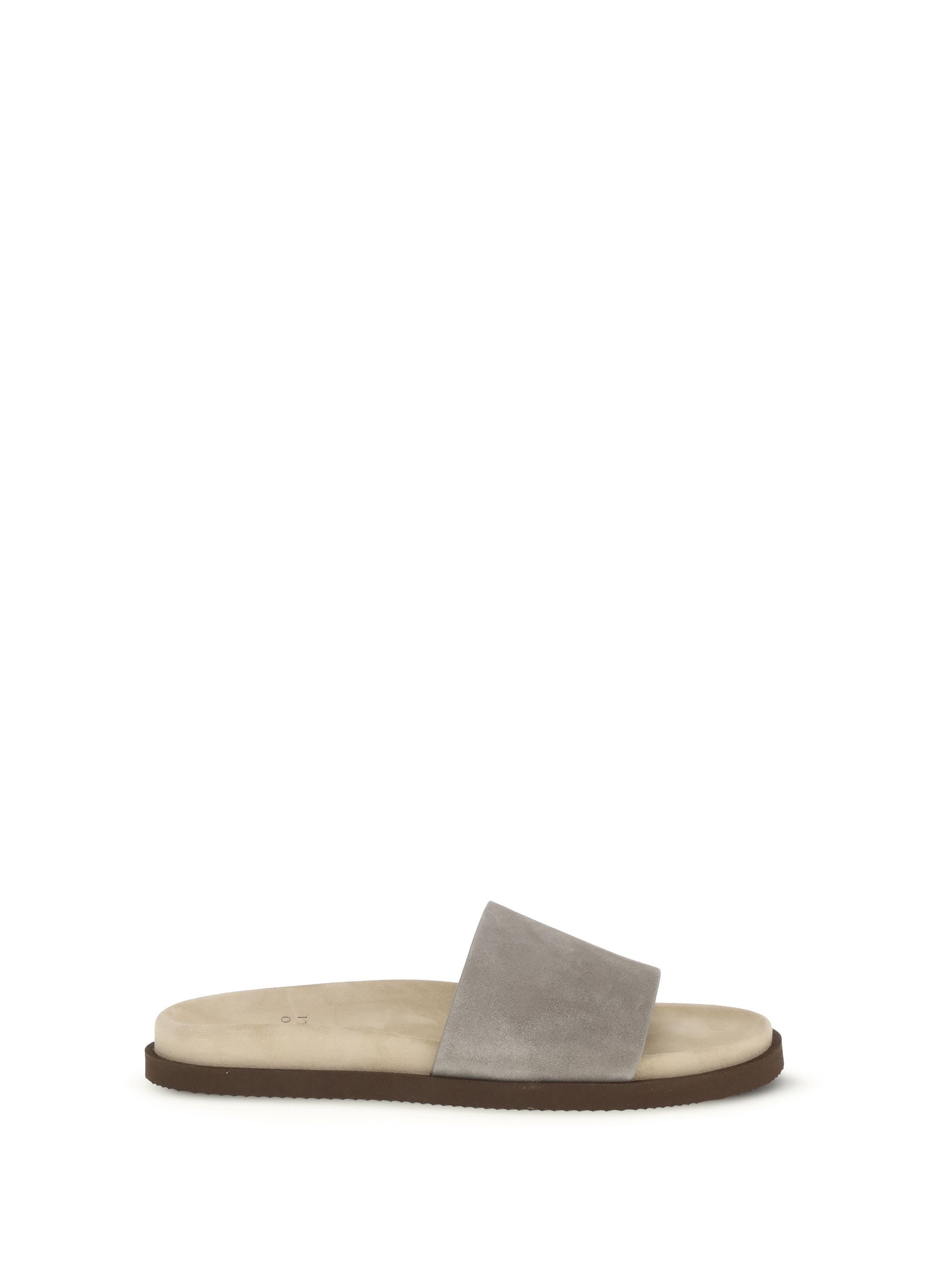 Brunello Cucinelli Slide Sandals Size US 12 / EU 45 - 1 Thumbnail