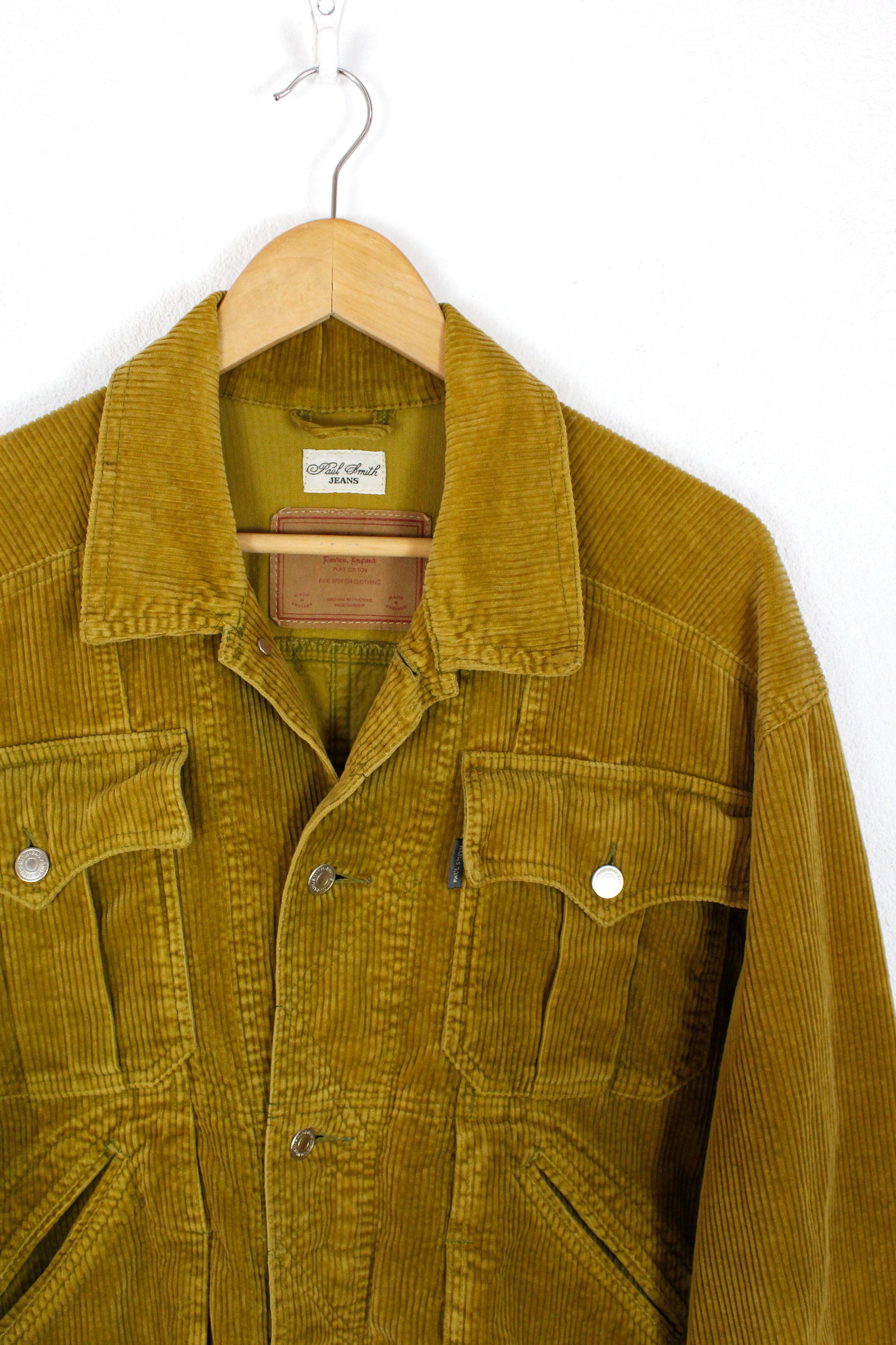 Paul Smith Paul Smith Velvet Olive Corduroy Jacket Size US L / EU 52-54 / 3 - 2 Thumbnail