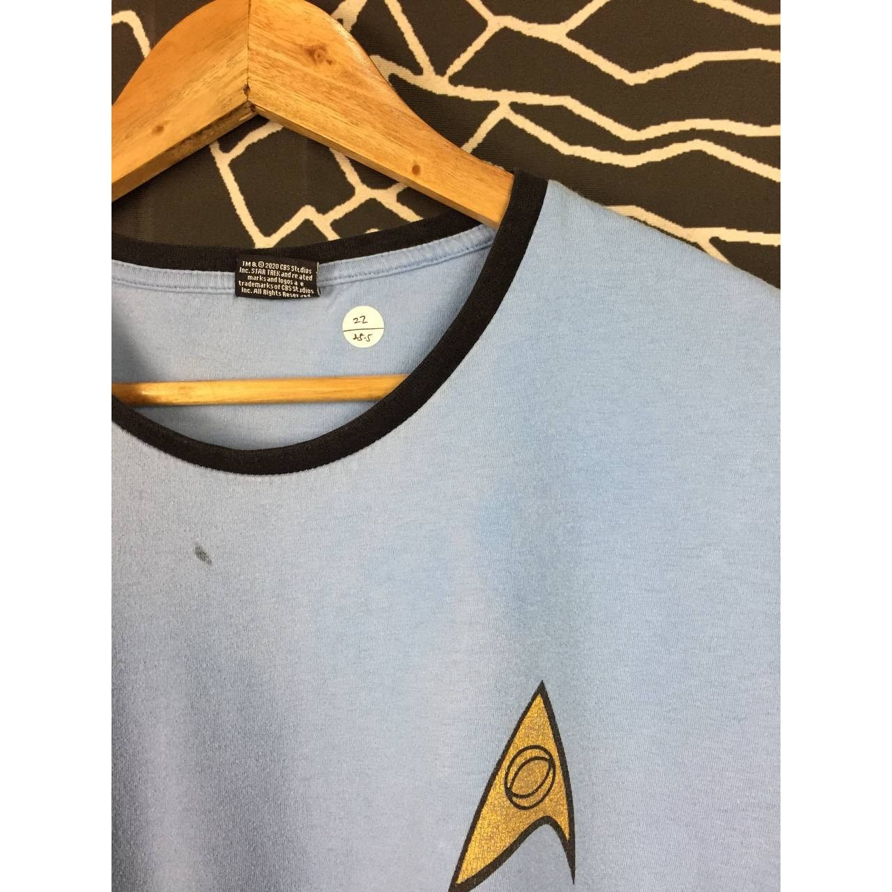 Sci-Fi Fantasy Star Trek Spock Science Uniform Cosplay Costumes Tee Size US L / EU 52-54 / 3 - 5 Thumbnail