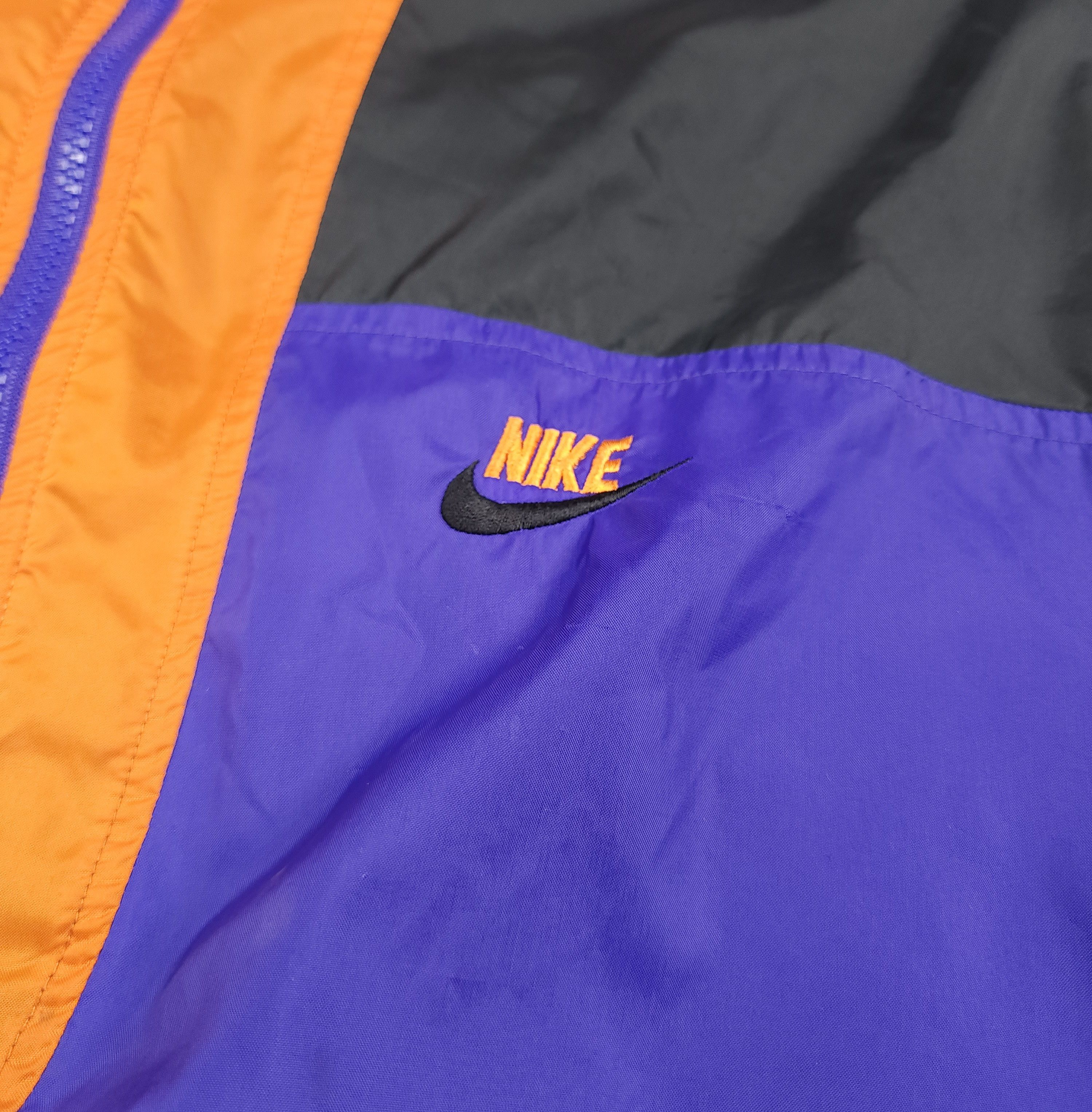 Nike Vintage Nike woman's windbreaker jacket Size L / US 10 / IT 46 - 5 Thumbnail