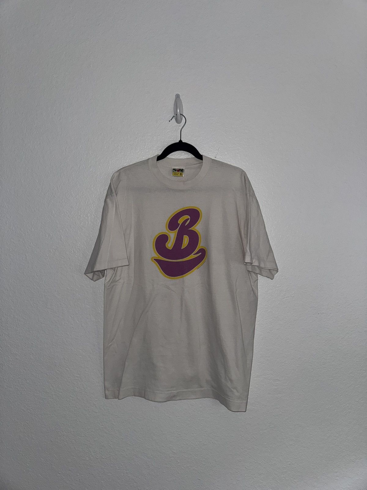 Bape Bape B Varsity Logo Tee Size US XL / EU 56 / 4 - 1 Thumbnail