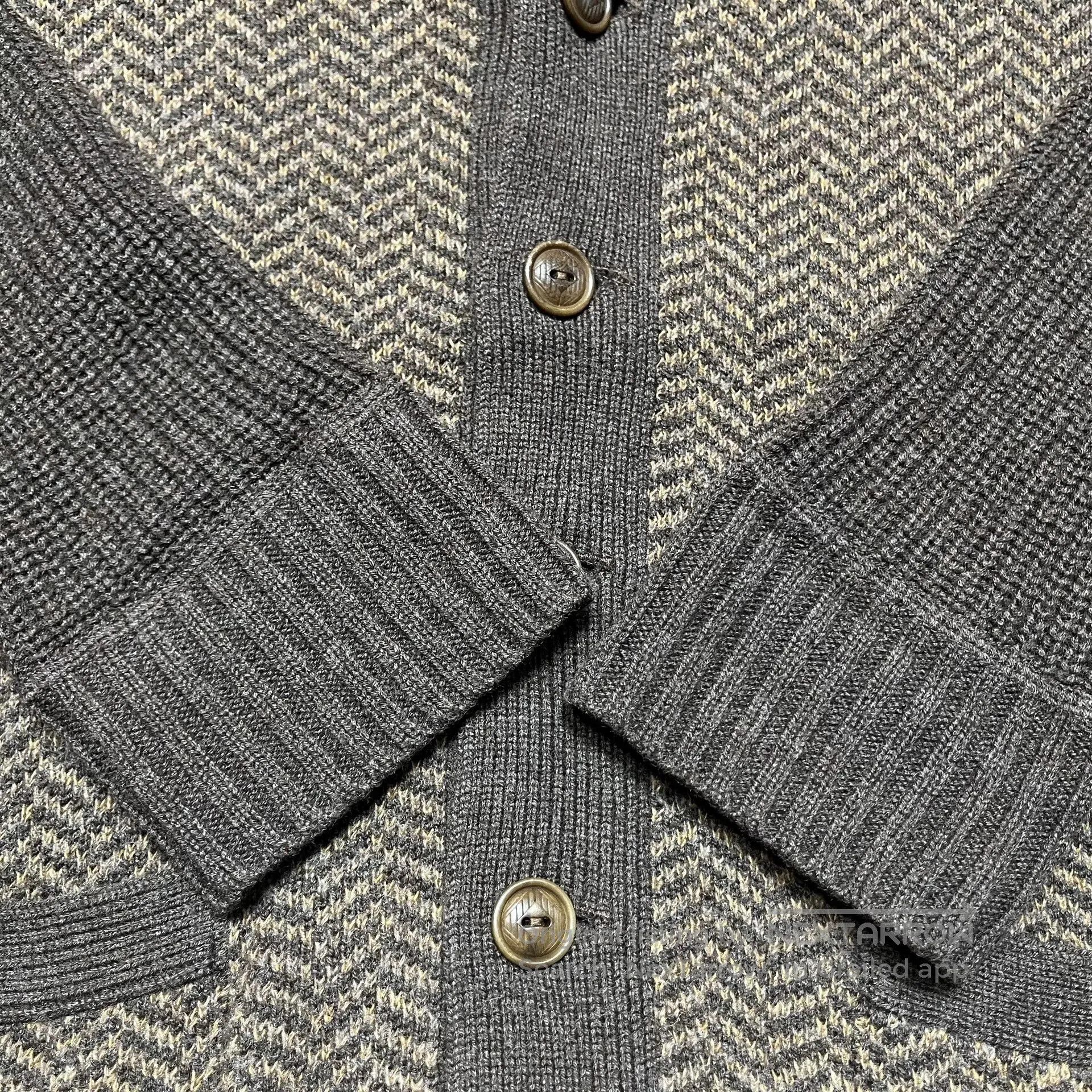 RRL Ralph Lauren RRL Wool Cardigan with Textured Design. Size US M / EU 48-50 / 2 - 6 Thumbnail