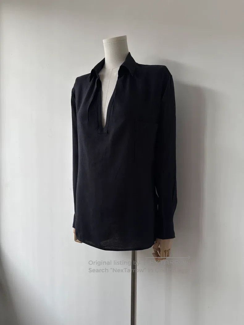 Yohji Yamamoto Yohji Yamamoto 08 SS Minimalist Linen Shirt Size US S / EU 44-46 / 1 - 3 Thumbnail