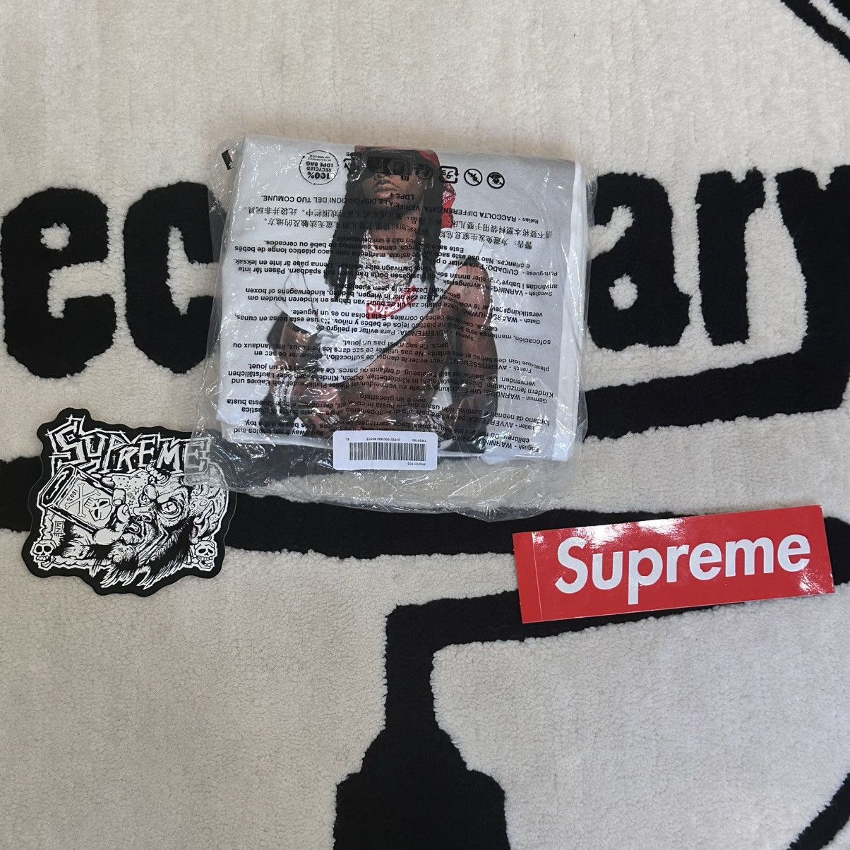 Supreme Supreme Playboi Carti Tee Size US XL / EU 56 / 4 - 4 Thumbnail