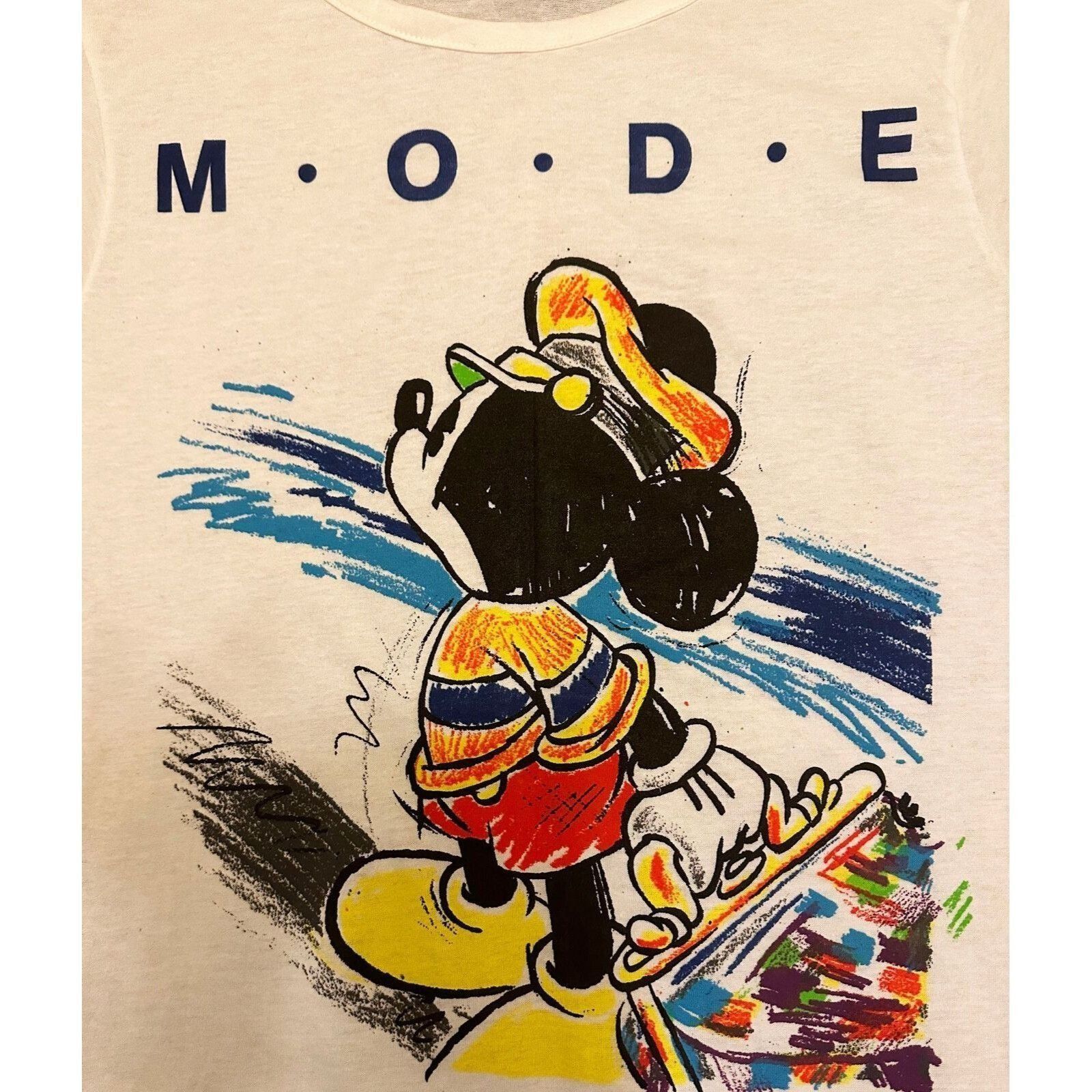 Disney 1980s DISNEY CHARACTER FASHIONS MICKEY MOUSE MODE TShirt Size M / US 6-8 / IT 42-44 - 3 Thumbnail