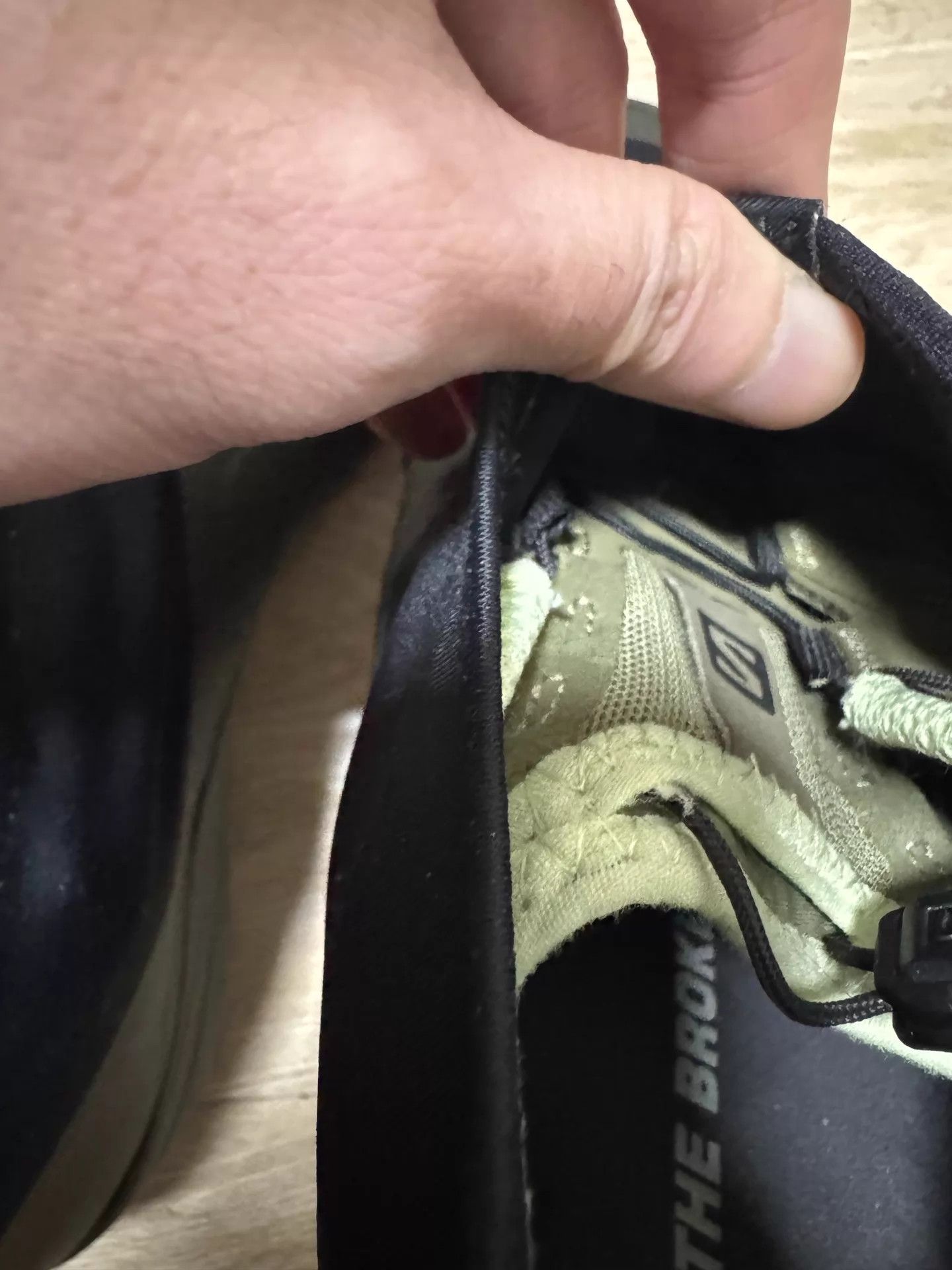 Salomon Salomon 20ss The Broken Arm Waterproof Hiking Boot 44.5 Blk/Grn Size US 11.5 / EU 44-45 - 7 Thumbnail