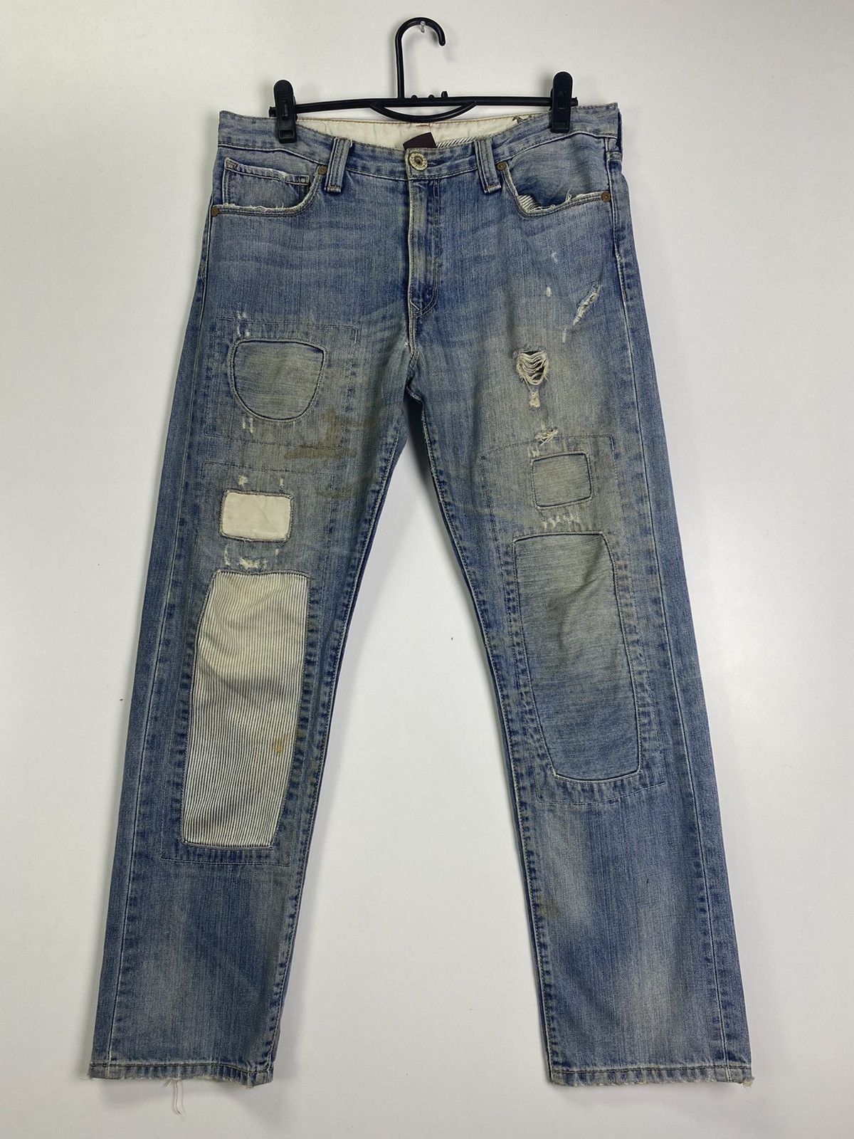 Levi's Vintage Levi’s Distressed Denim Size US 36 / EU 52 - 1 Thumbnail