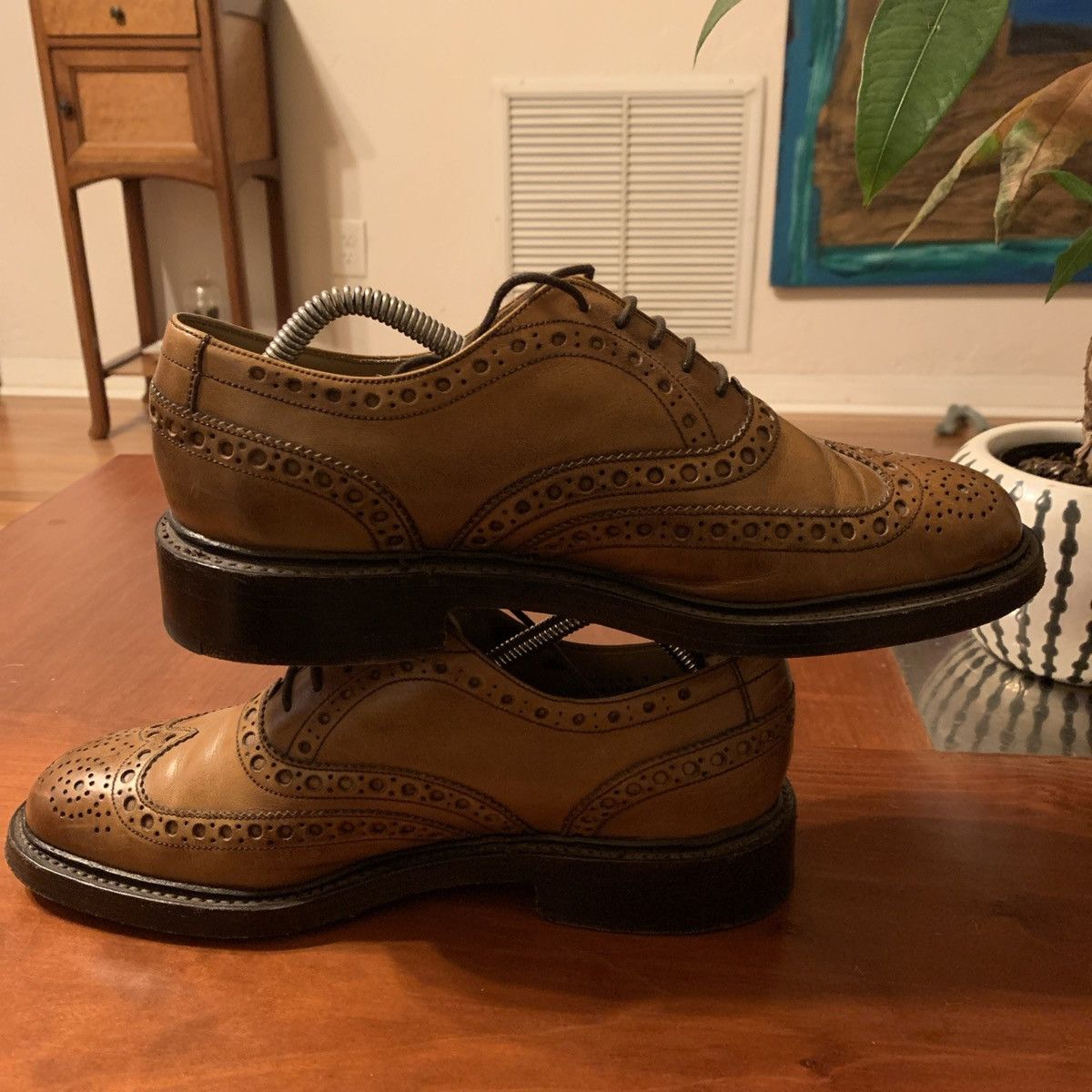 Barker $550 | BARKER WESTFIELD CEDAR BURNISHED CALF BROGUE UK7/US8 Size US 8 / EU 41 - 3 Thumbnail