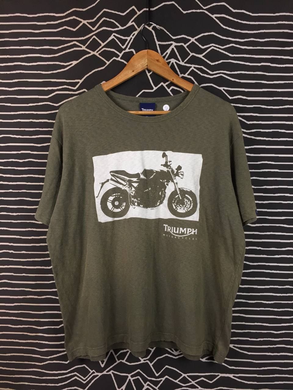 Vintage Triumph Motorcycles Peter Stevens Australia Promo Tee Size US XL / EU 56 / 4 - 1 Thumbnail