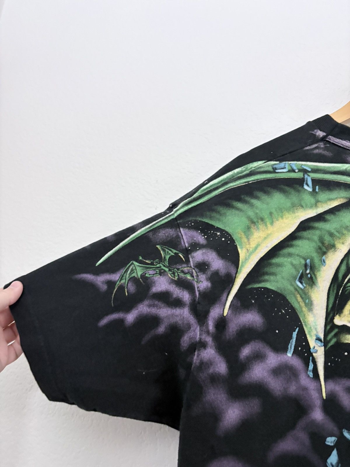 Liquid Blue RARE GRAIL Gargoyles Liquid Blue All Over Print Vintage Tee Size US XXL / EU 58 / 5 - 8 Thumbnail