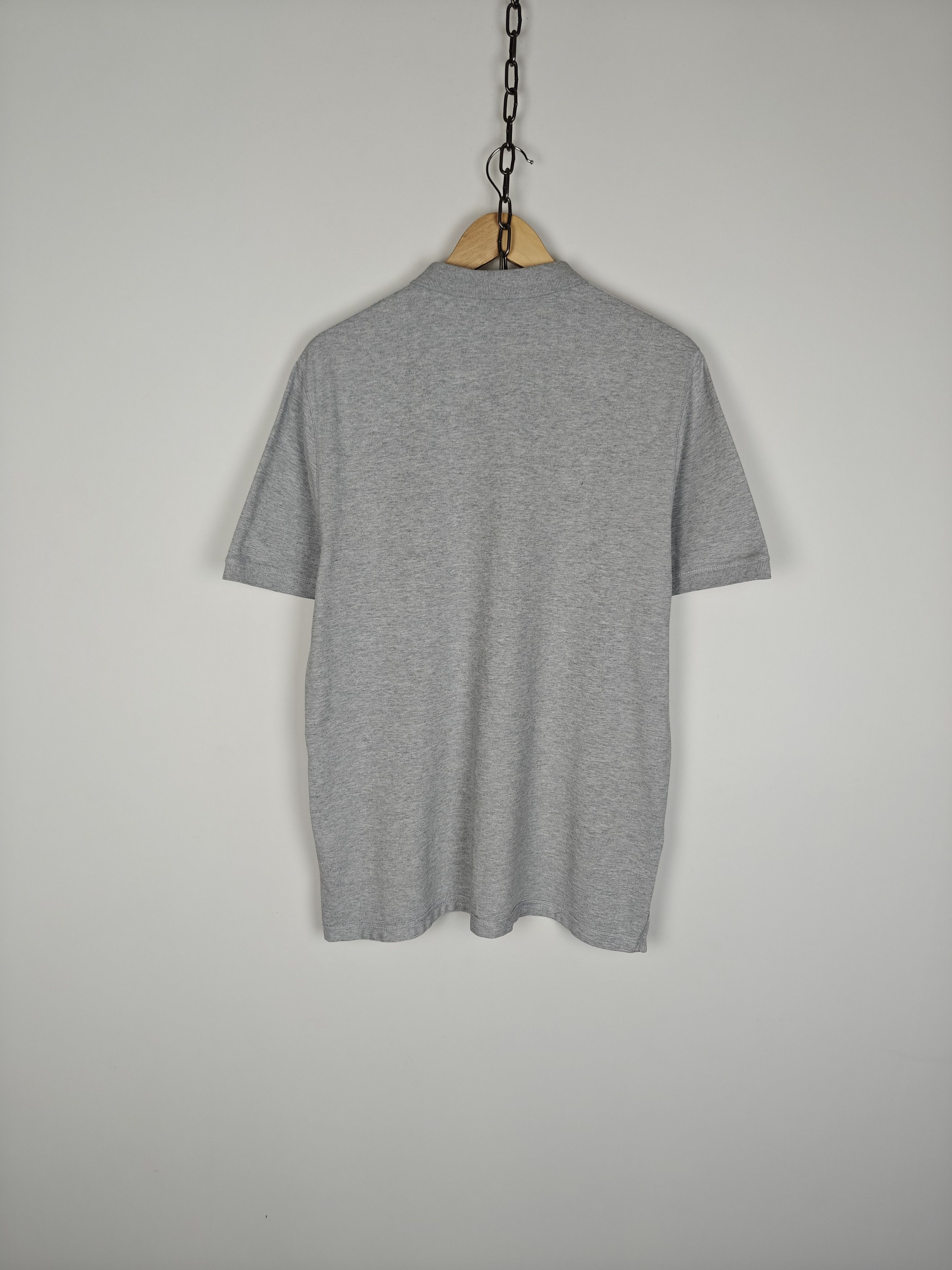 Allsaints Allsaints Reform Polo T-Shirt Cotton Gray size XL Size US XL / EU 56 / 4 - 7 Thumbnail