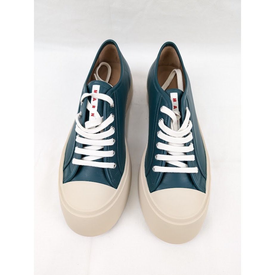 Marni o1rshd1 Low-Top Sneakers in Green/Beige Size US 11 / EU 44 - 16 Thumbnail