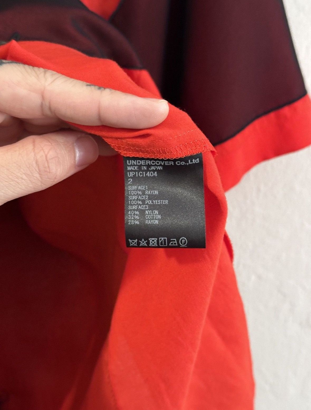 Jun Takahashi × Undercover Undercover Japanese Bowling Shirt Size US M / EU 48-50 / 2 - 5 Thumbnail
